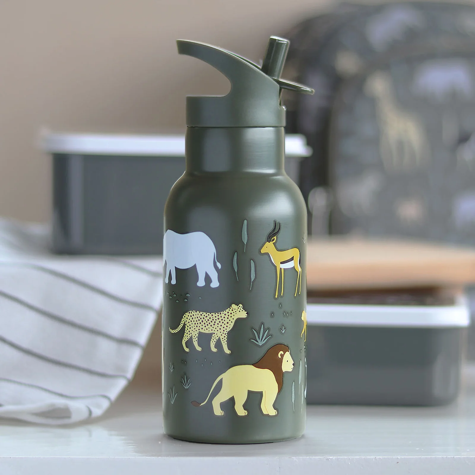A Lovely Little Company Stainless Steel Drink Bottle - Image 9