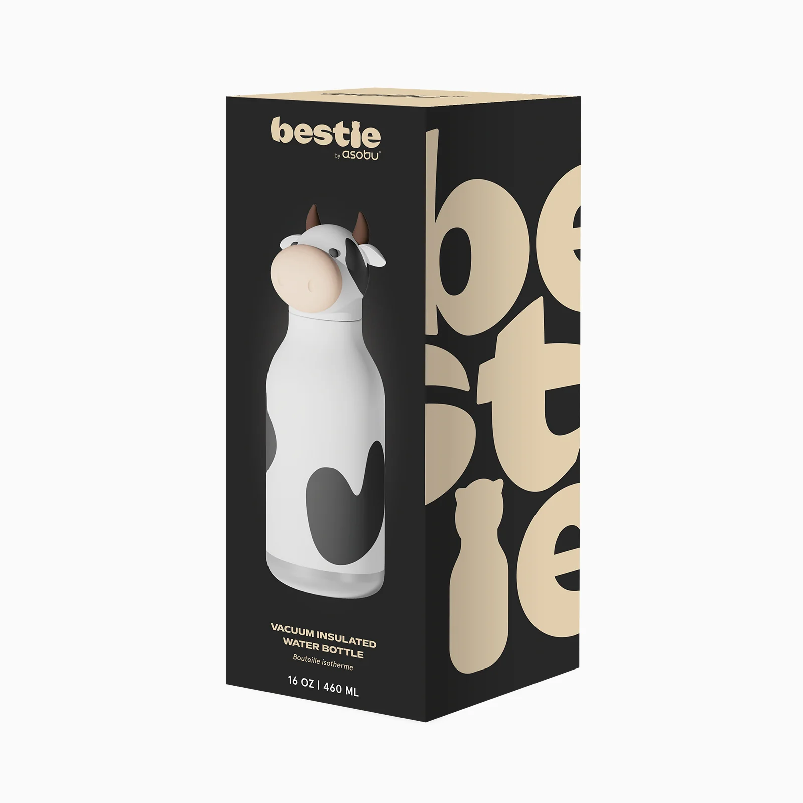 Asobu Bestie Water Bottle - Cow - Image 3
