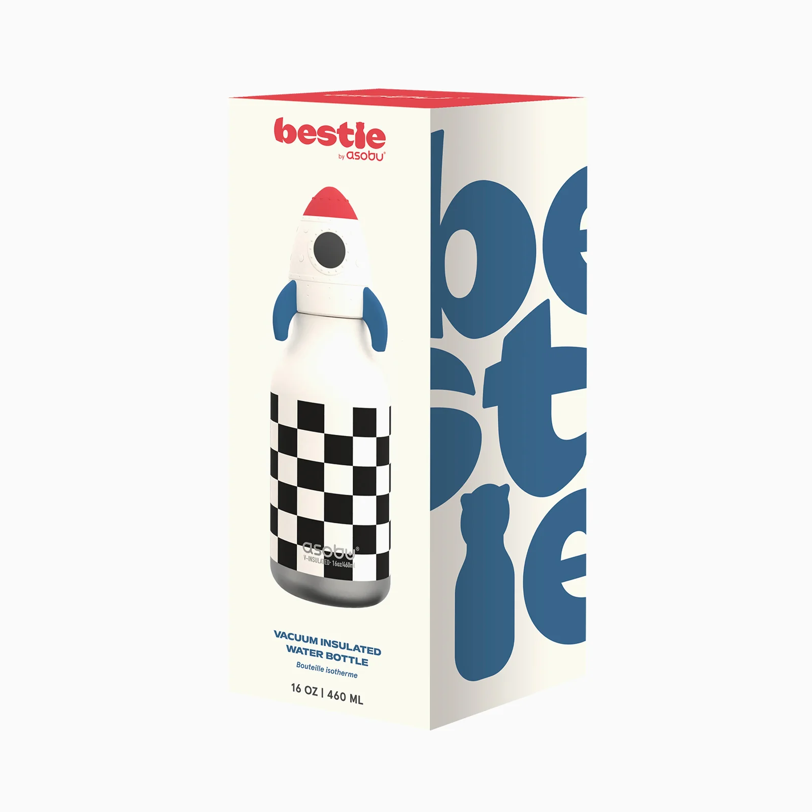 Asobu Bestie Water Bottle - Rocket - Image 4