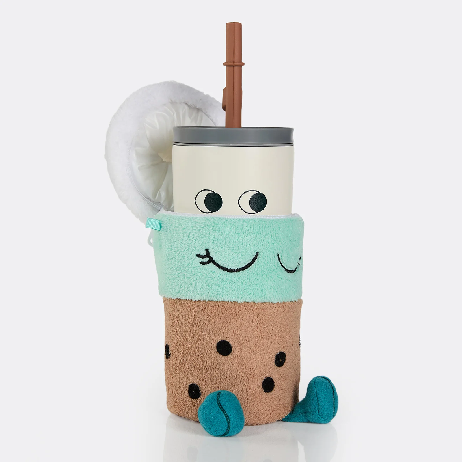 Asobu Bubble Tea Fuzzie Water Bottle - Image 2