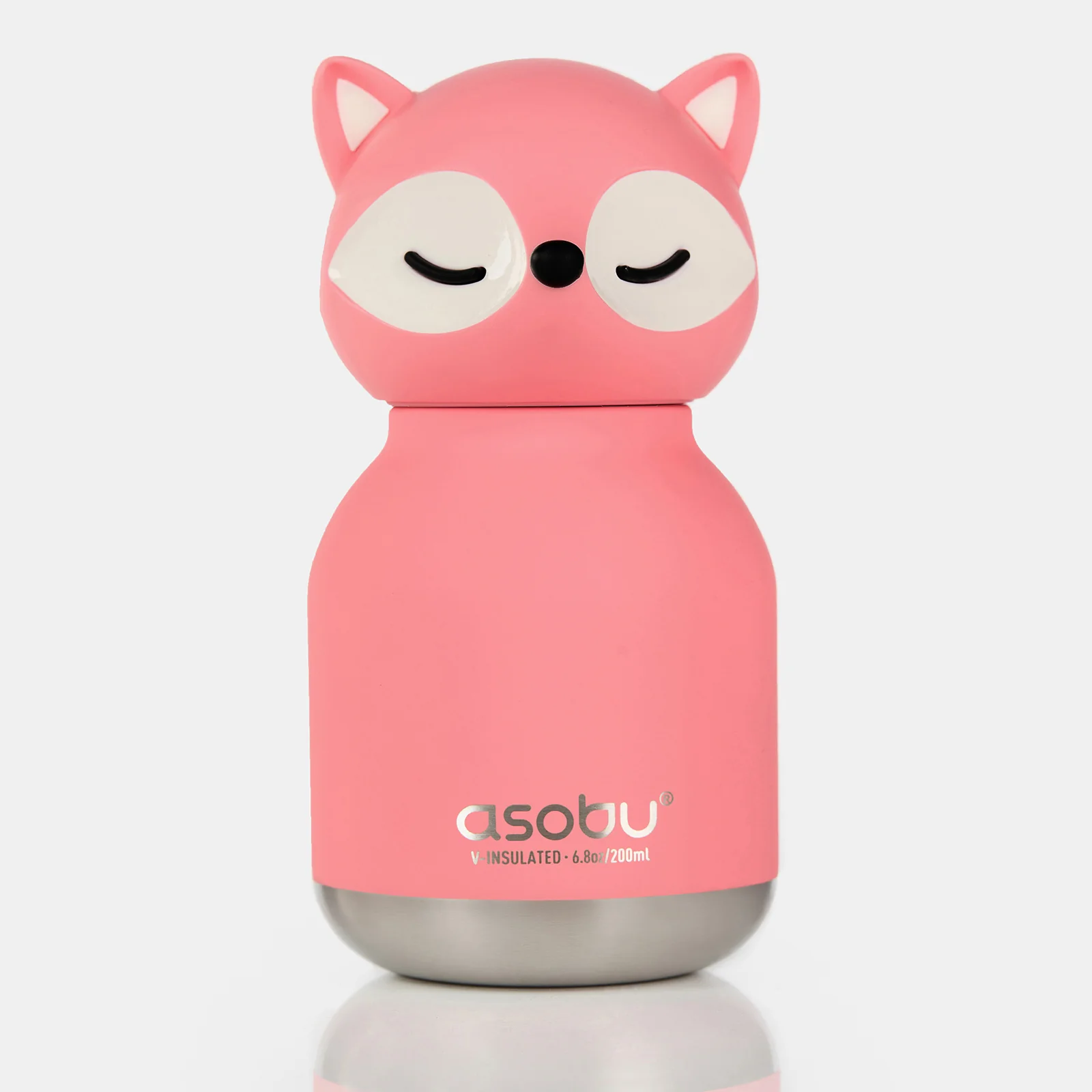 Asobu Mini Besties Water Bottle - Pink Fox - Image 3