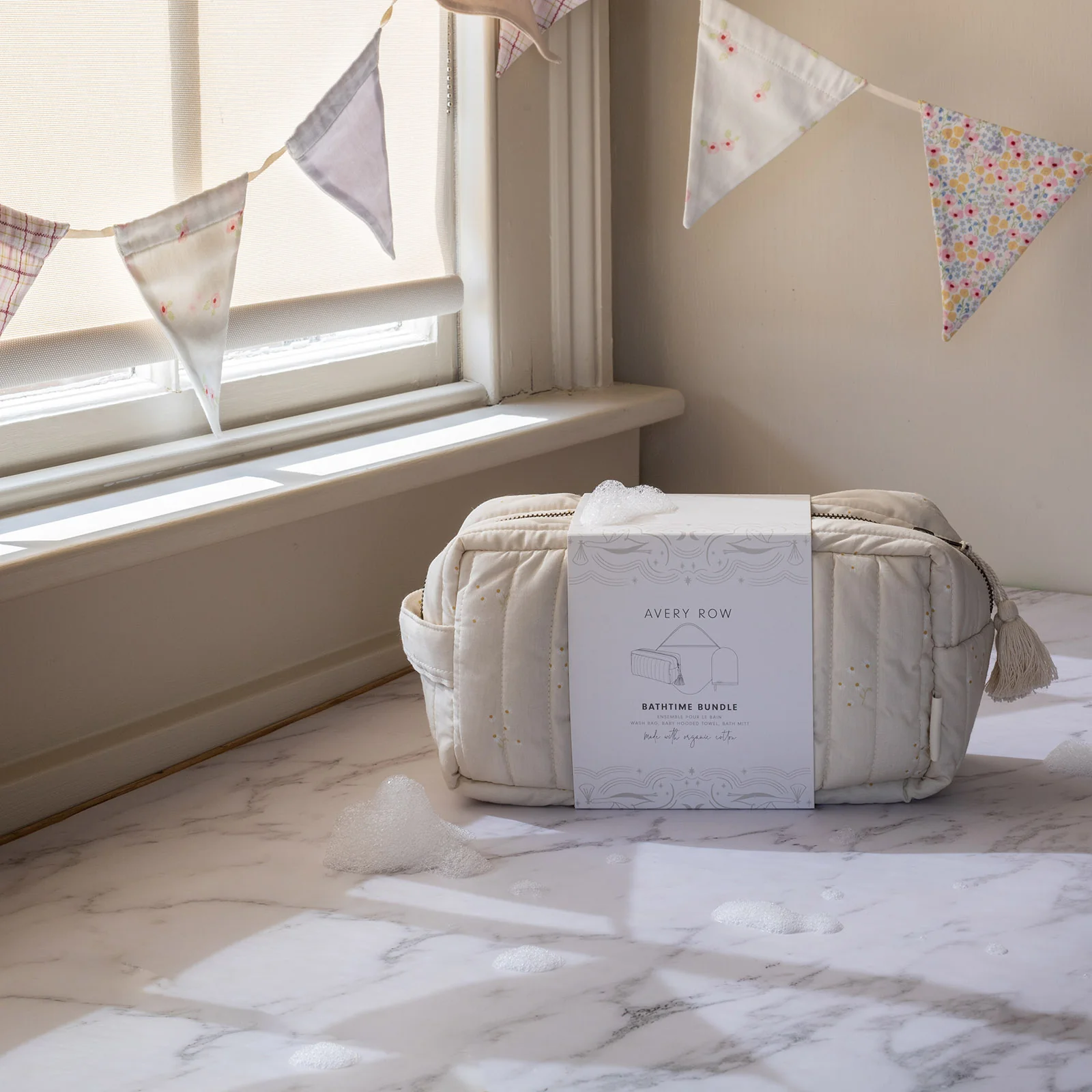 Avery Row Bathtime Bundle New Baby Gift Set - Chamomile - Image 3