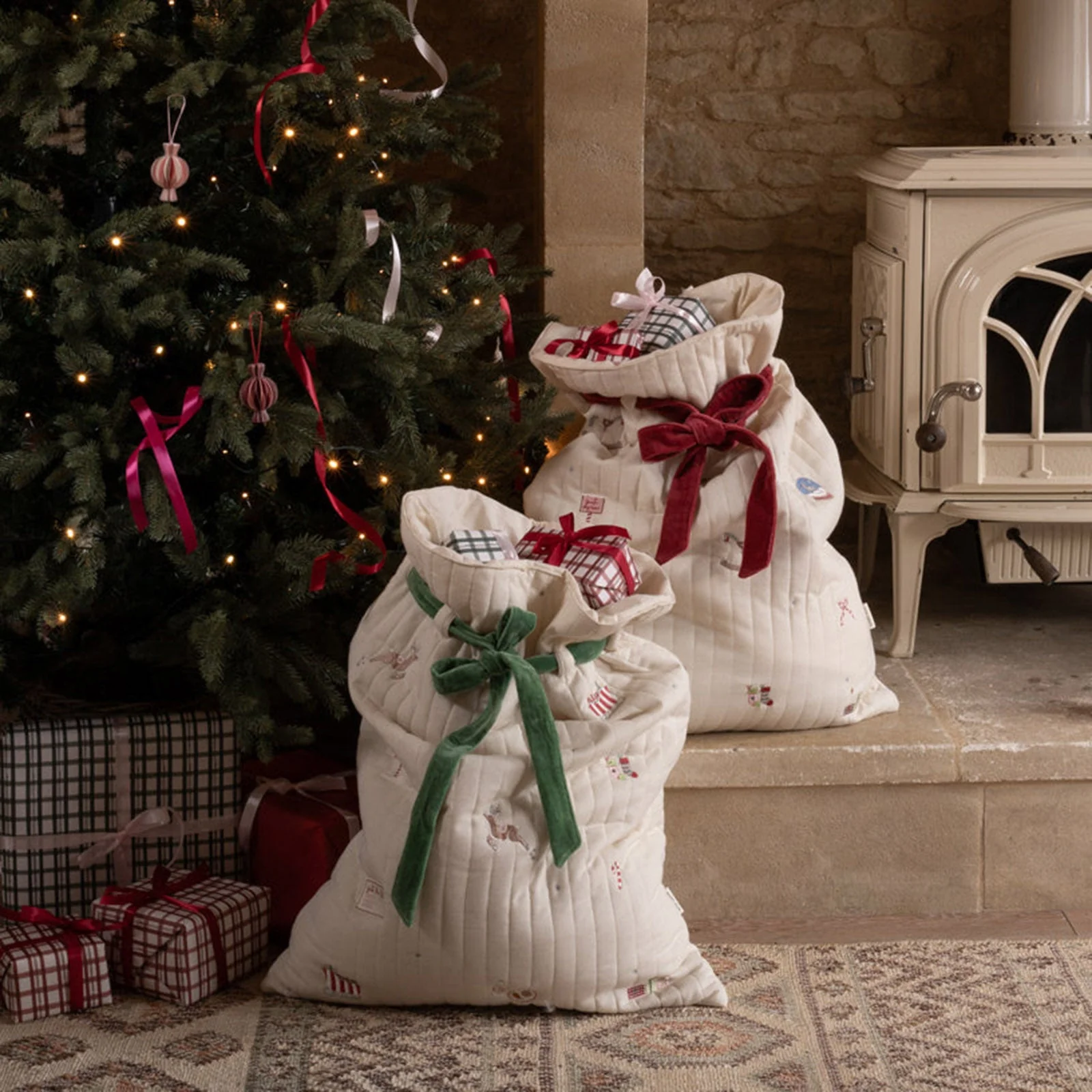 Avery Row Christmas Present Sack - The North Pole - Image 6