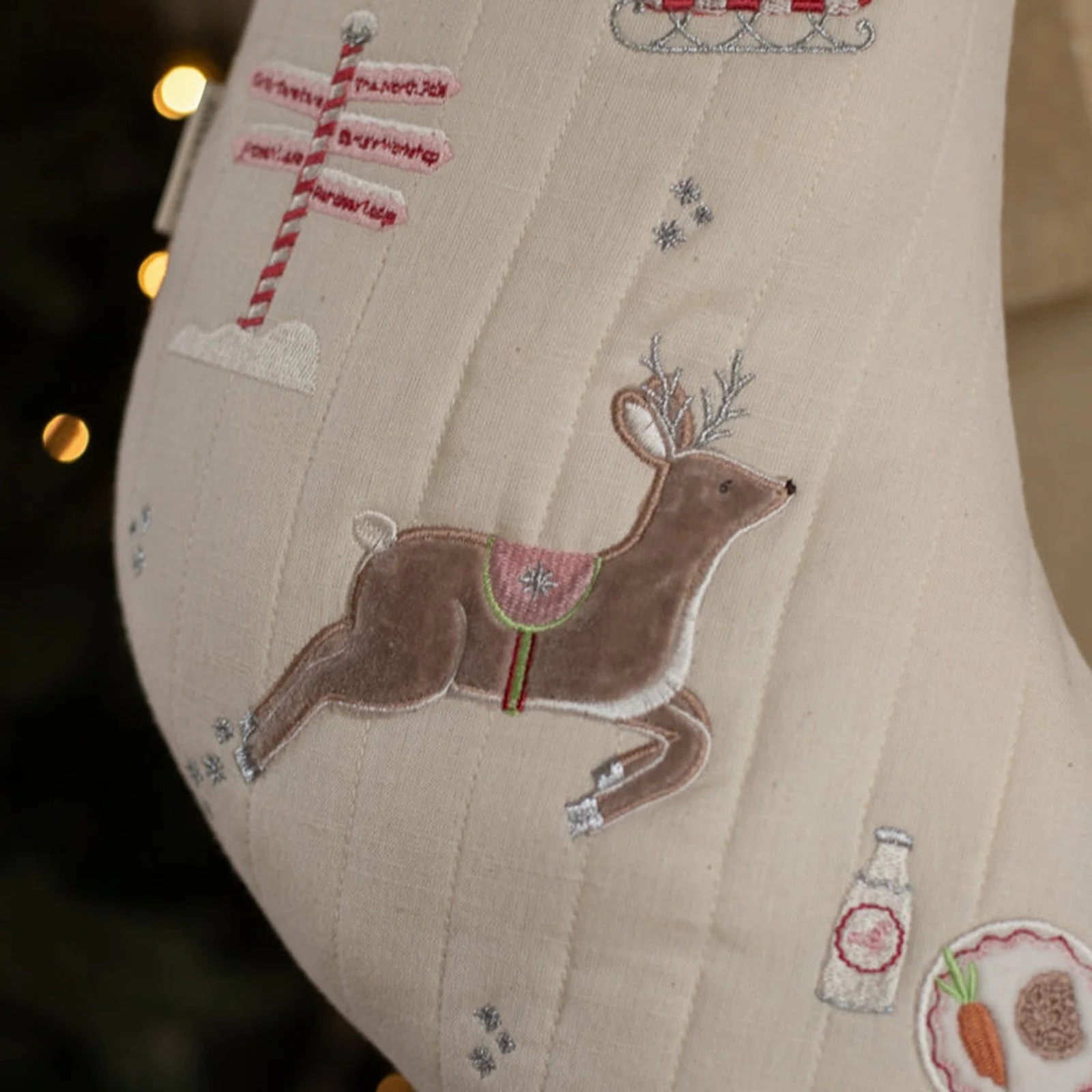 Avery Row Christmas Stocking - The North Pole - Image 3