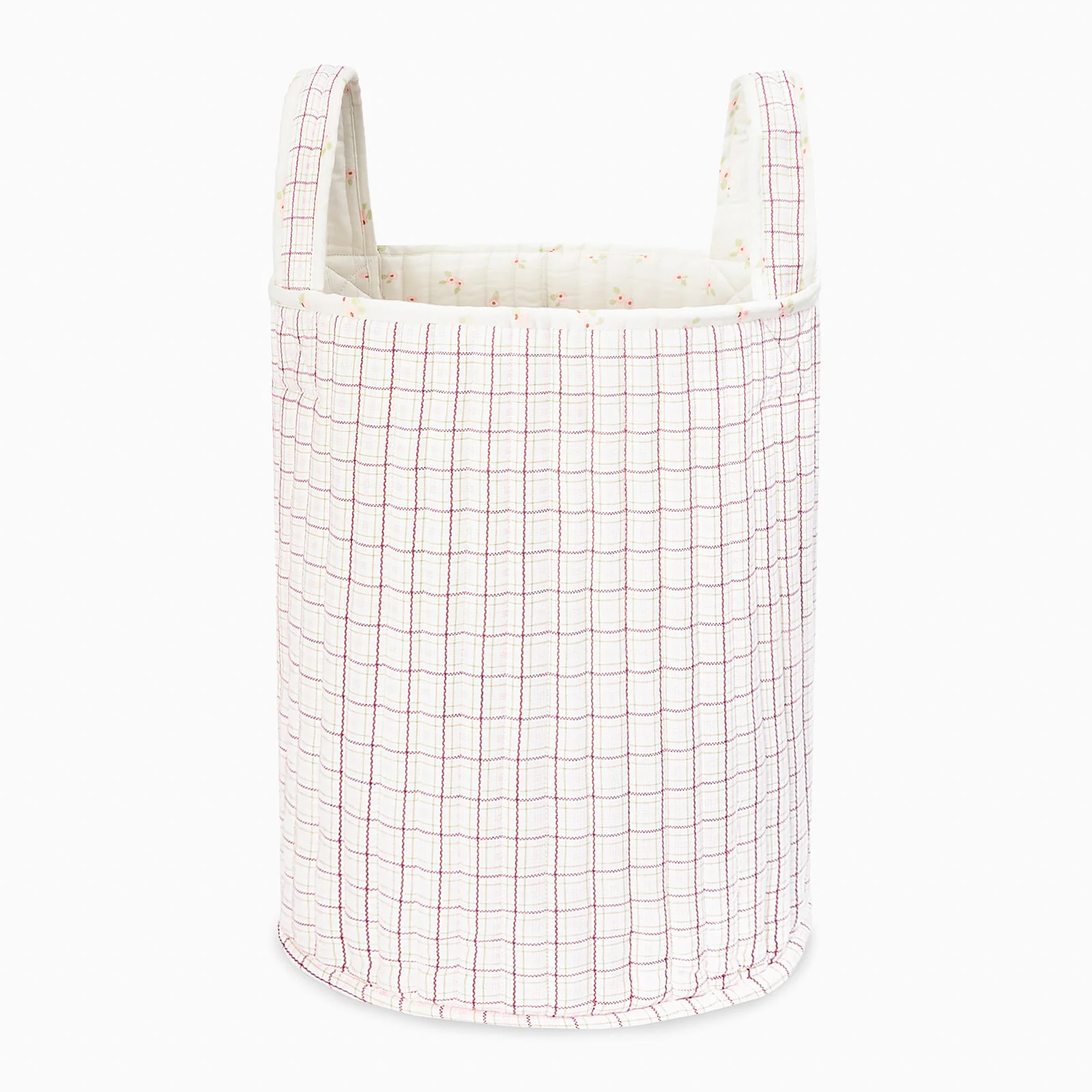 Avery Row Large Quilted Storage Basket - Anemone - Image 3