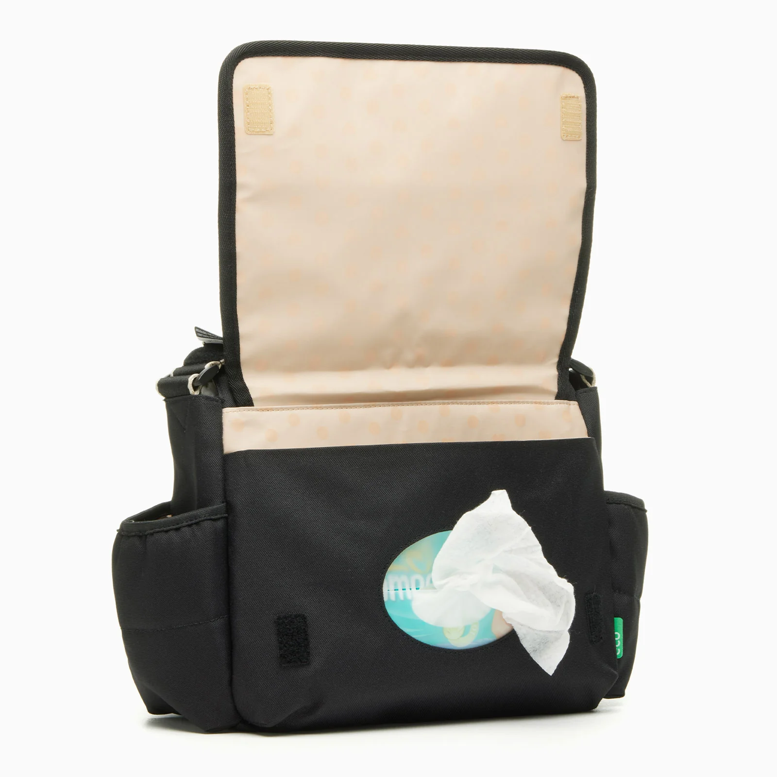 Babymel Stroller Bag Eco - Black - Image 3