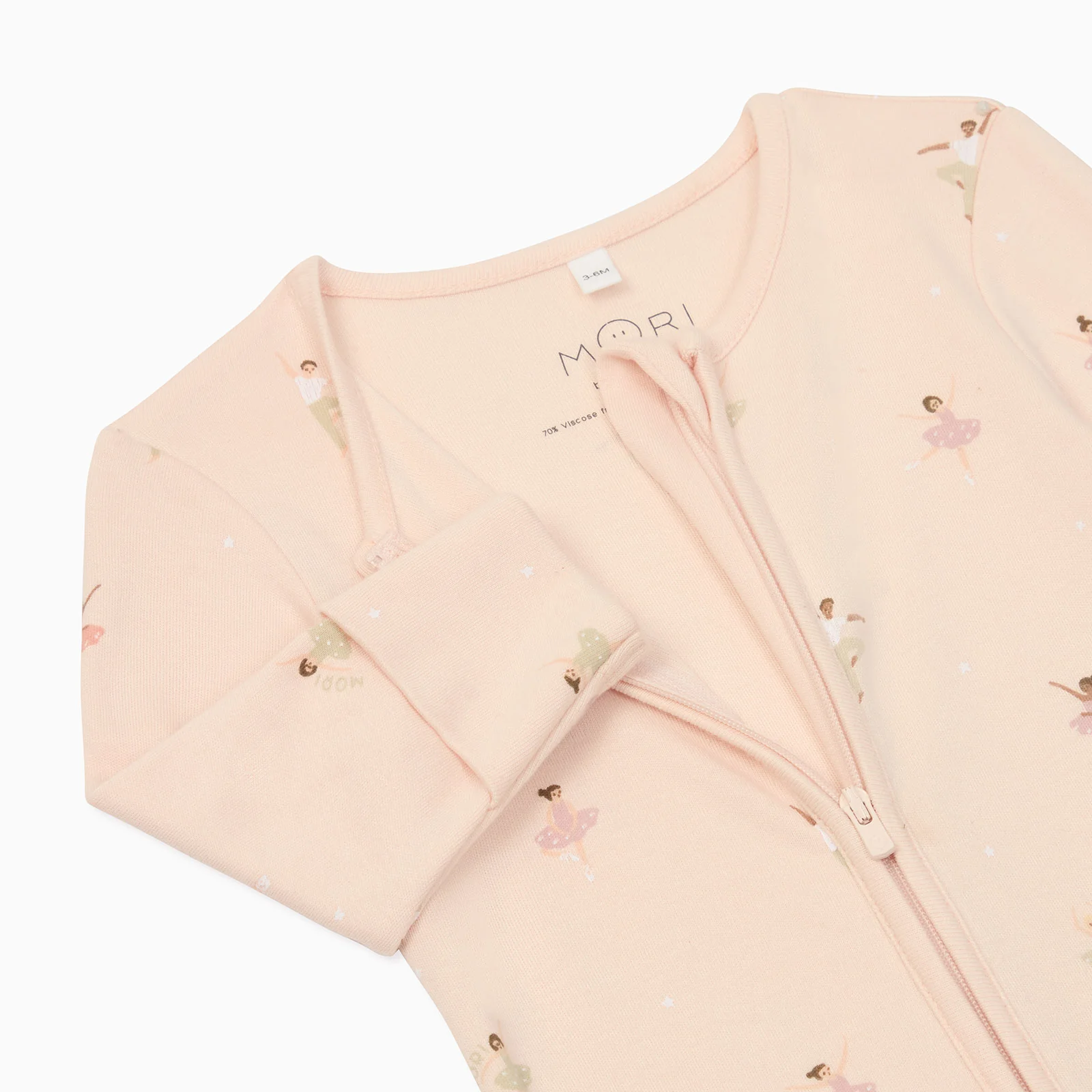 Ballerina Clever Zip Sleepsuit - Image 5