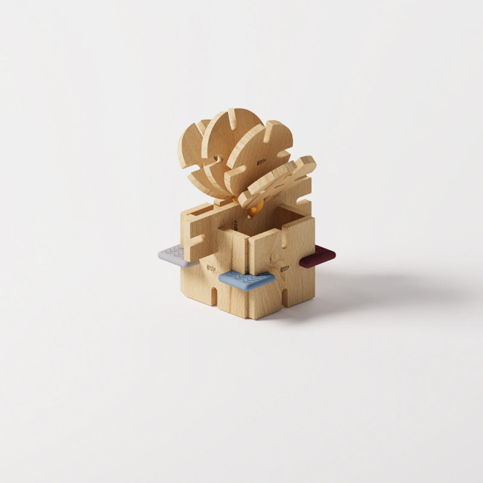 Bavvic Wooden Mini Set 19 pieces - Image 2