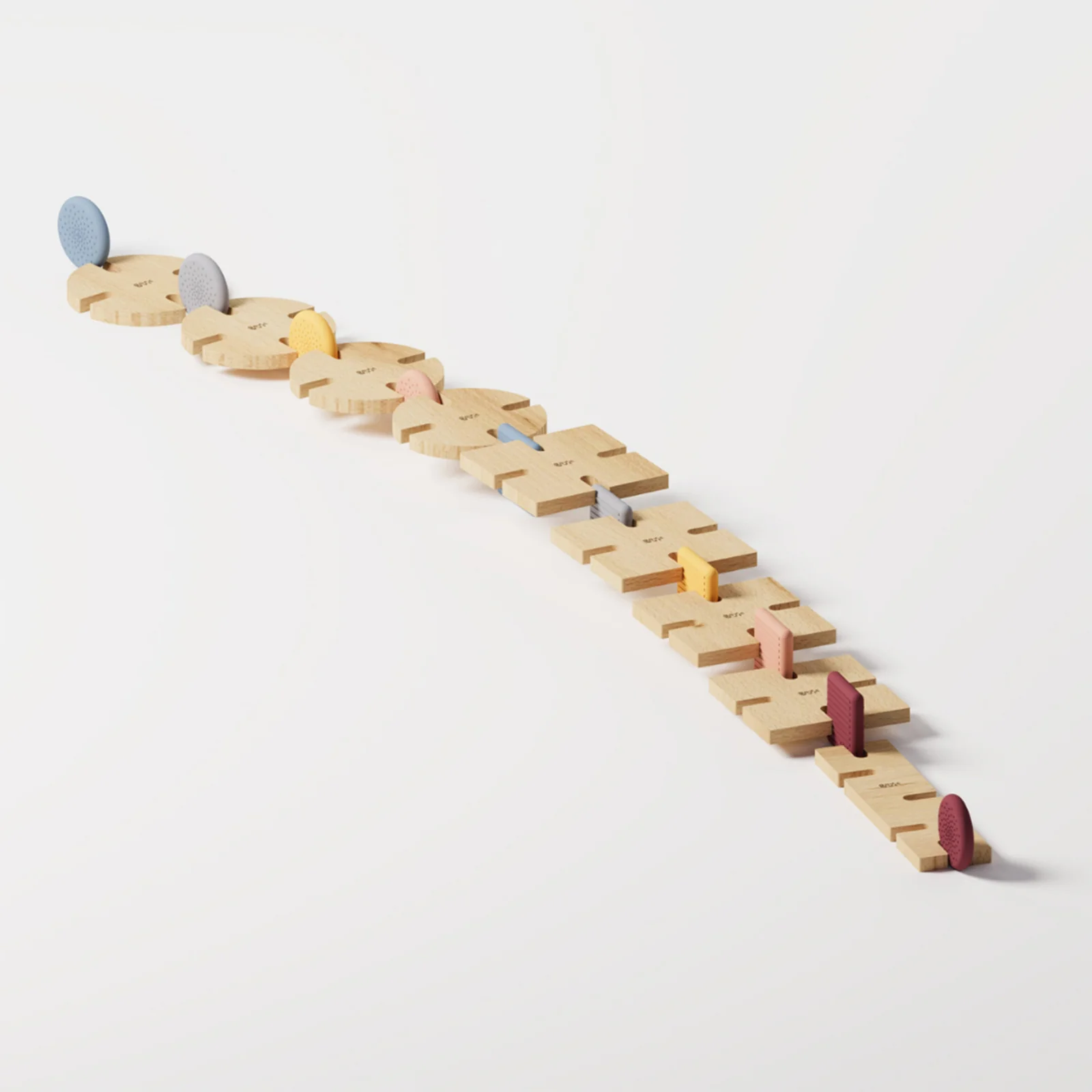 Bavvic Wooden Mini Set 19 pieces - Image 9