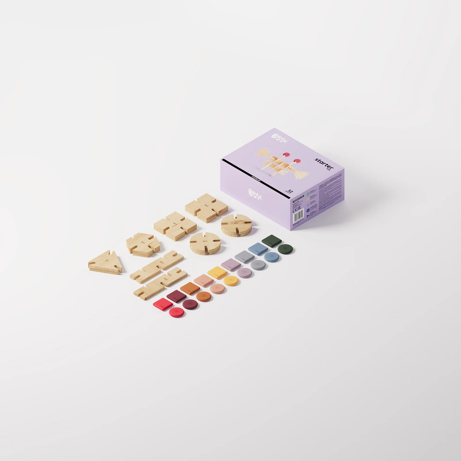 Bavvic Wooden Starter Set 32 pieces - Image 3