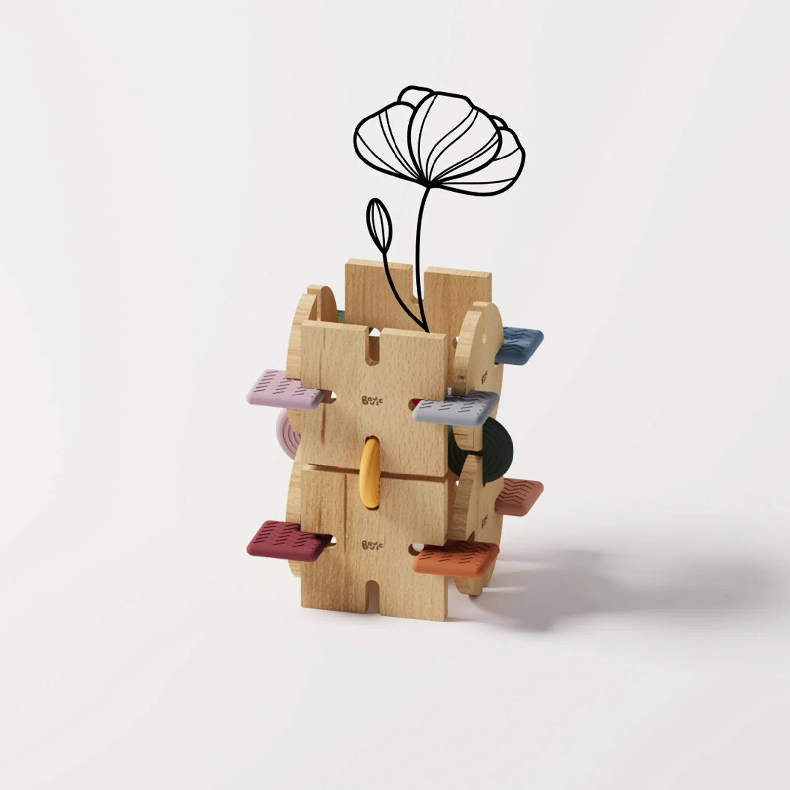 Bavvic Wooden Starter Set 32 pieces - Image 5