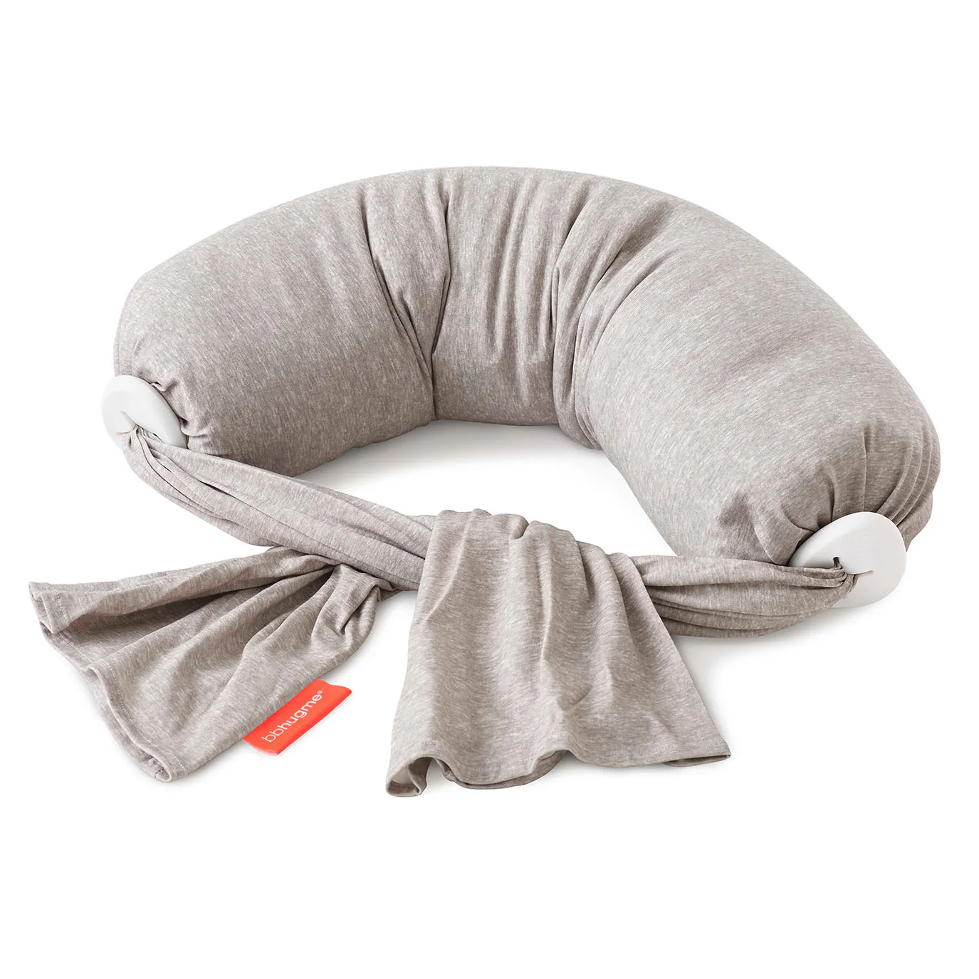 bbhugme Nursing Pillow - Melange Grey - Image 5
