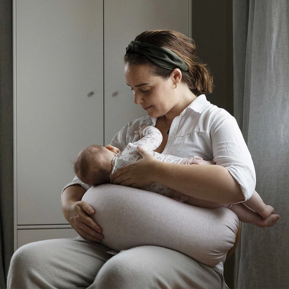 bbhugme Nursing Pillow - Melange Grey