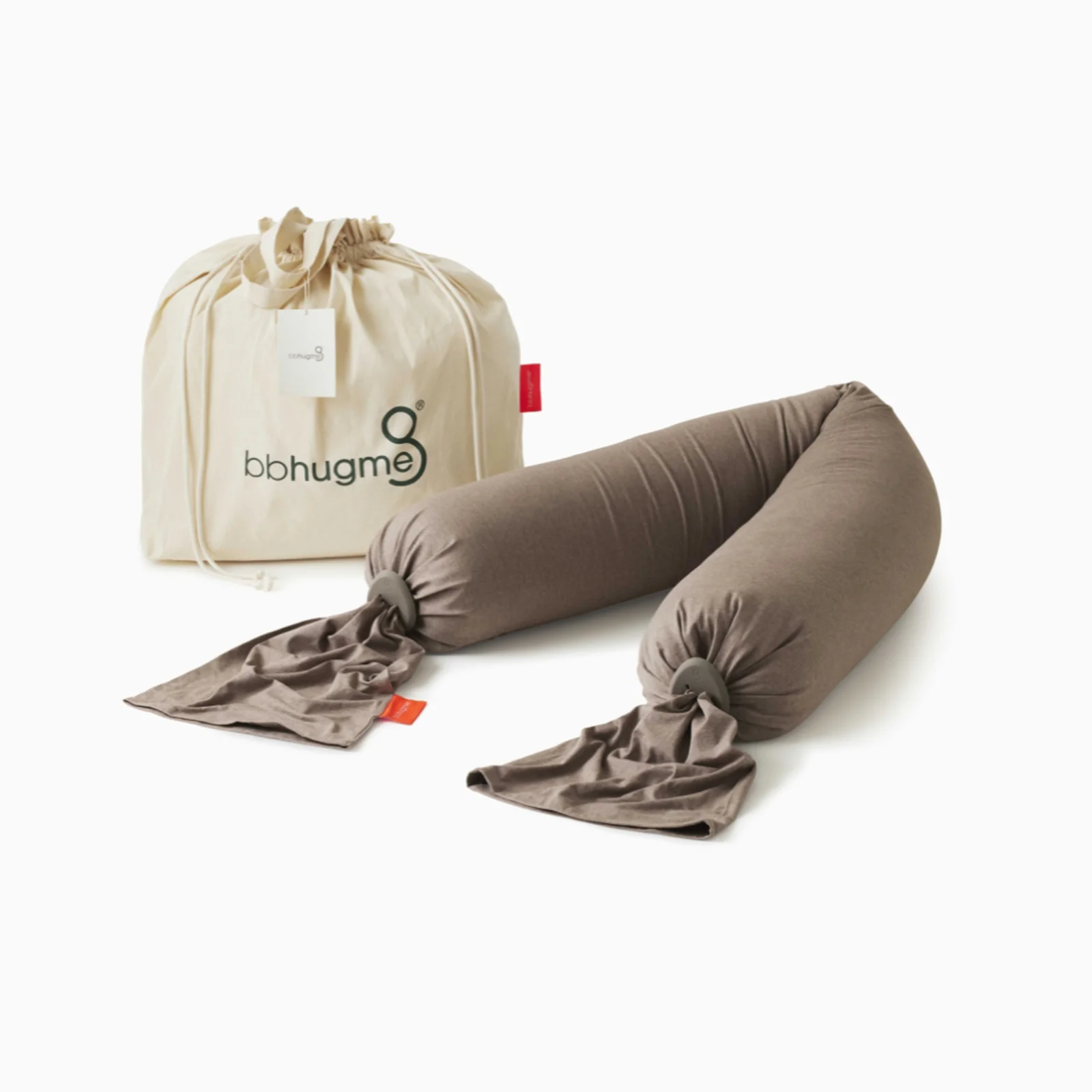 bbhugme Pregnancy Pillow - Hazel Brown - Image 3