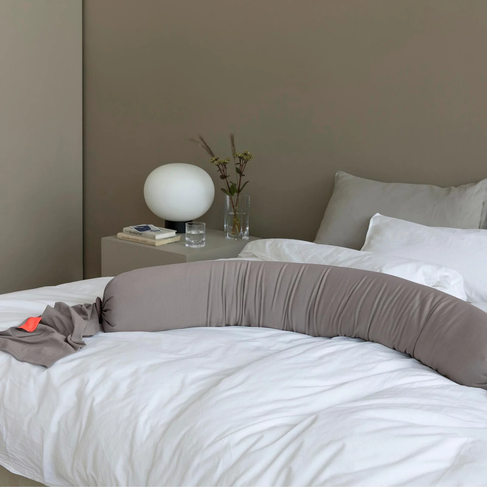 bbhugme Pregnancy Pillow - Stone - Image 4