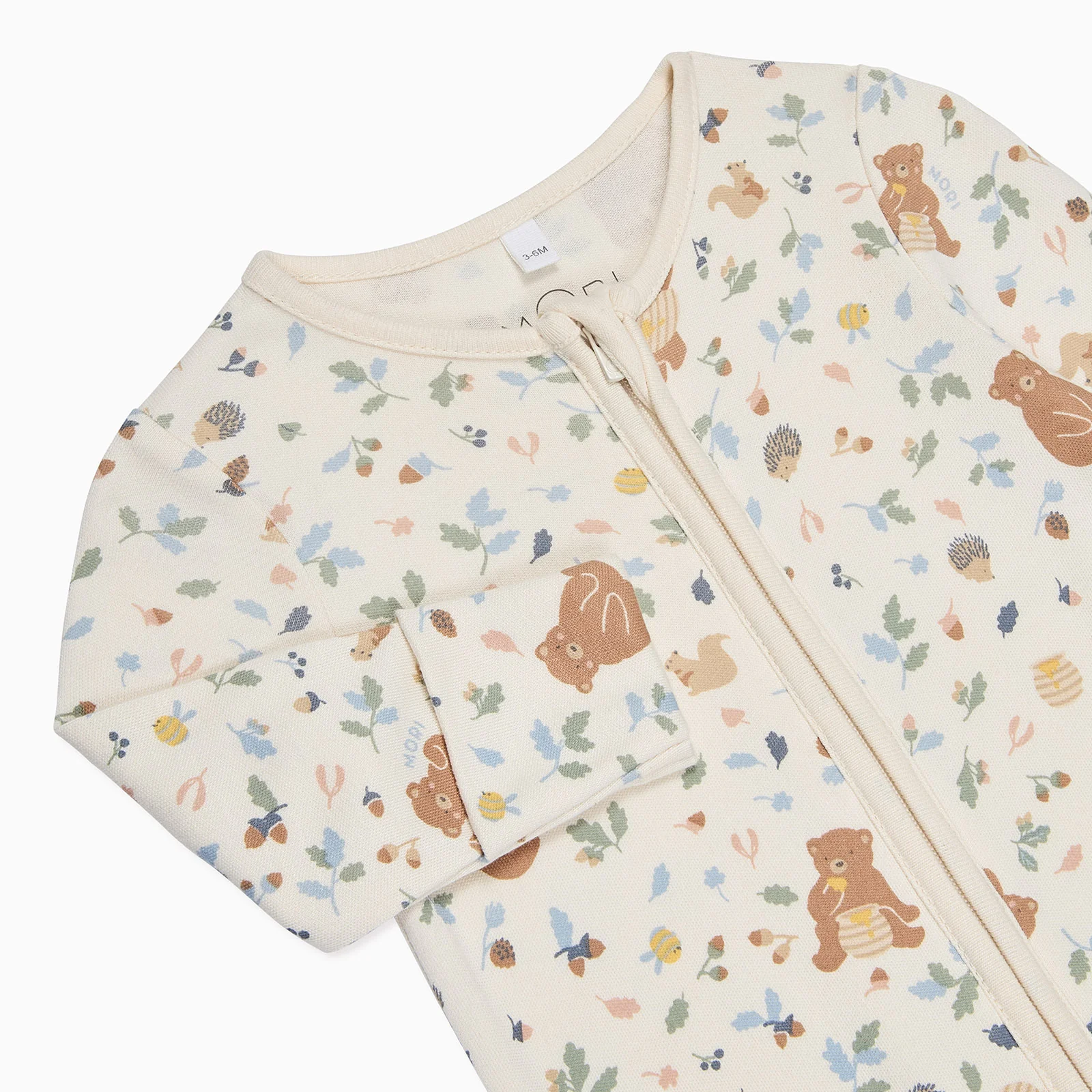 Bear Clever Zip Sleepsuit - Image 3