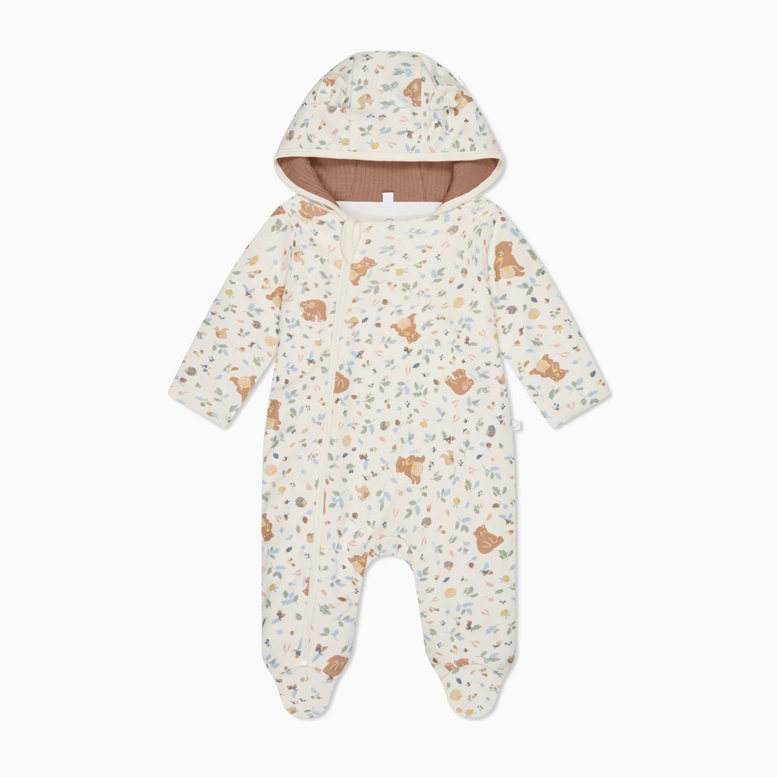 Bear Print Pramsuit - Image 2