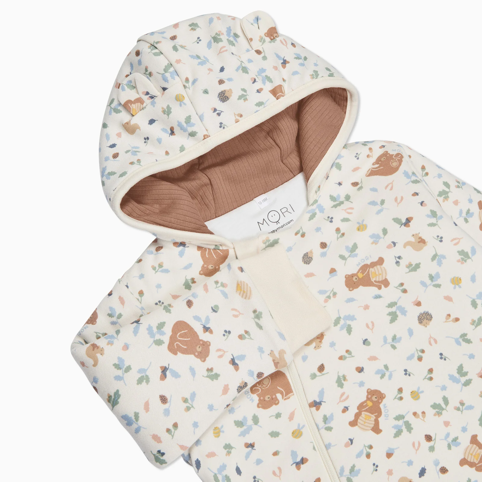 Bear Print Pramsuit - Image 3