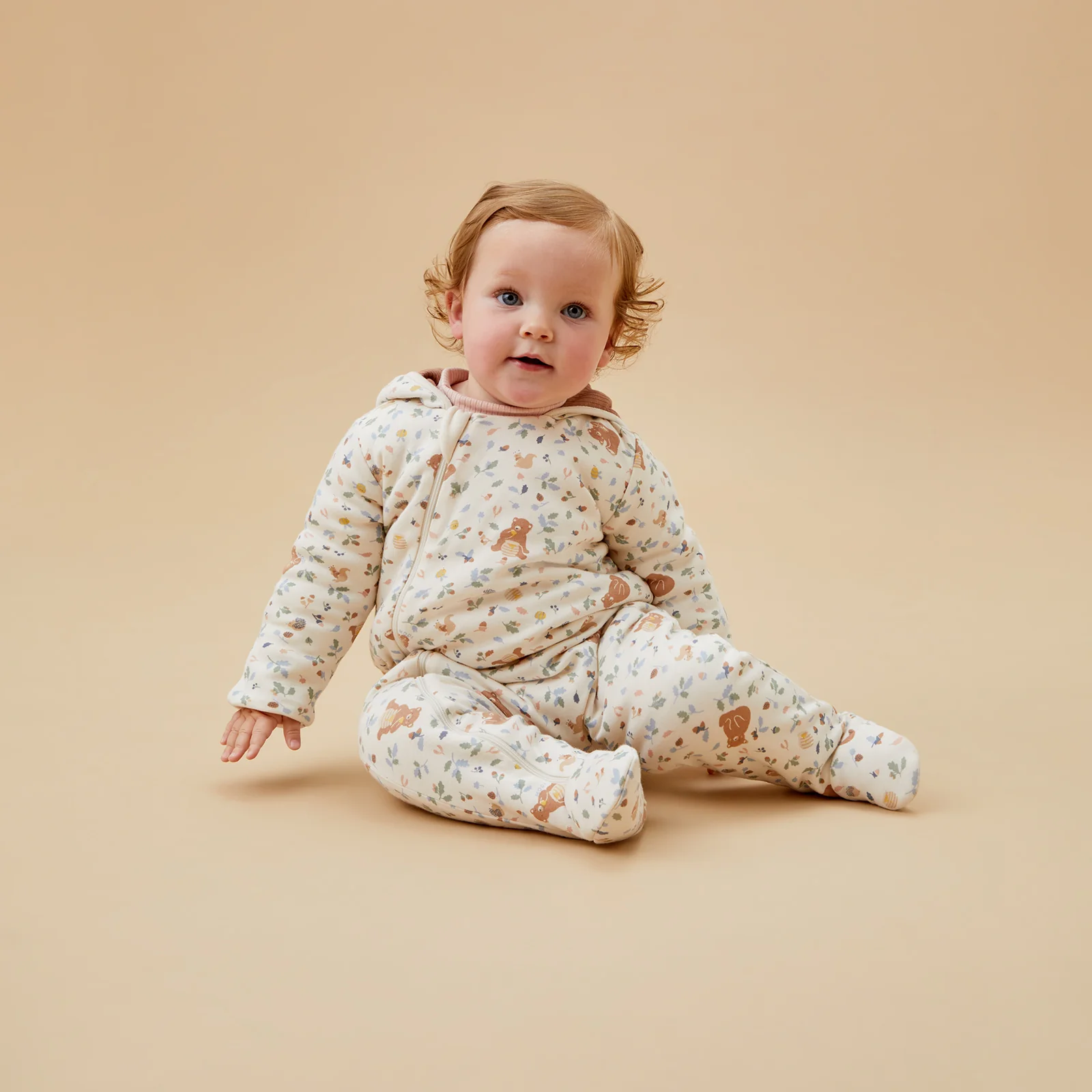 Bear Print Pramsuit - Image 6