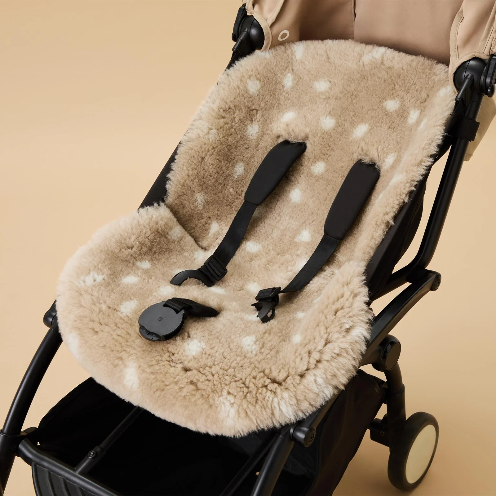 MORI x BINIBAMBA Fawn Sheepskin Snuggler - Image 2