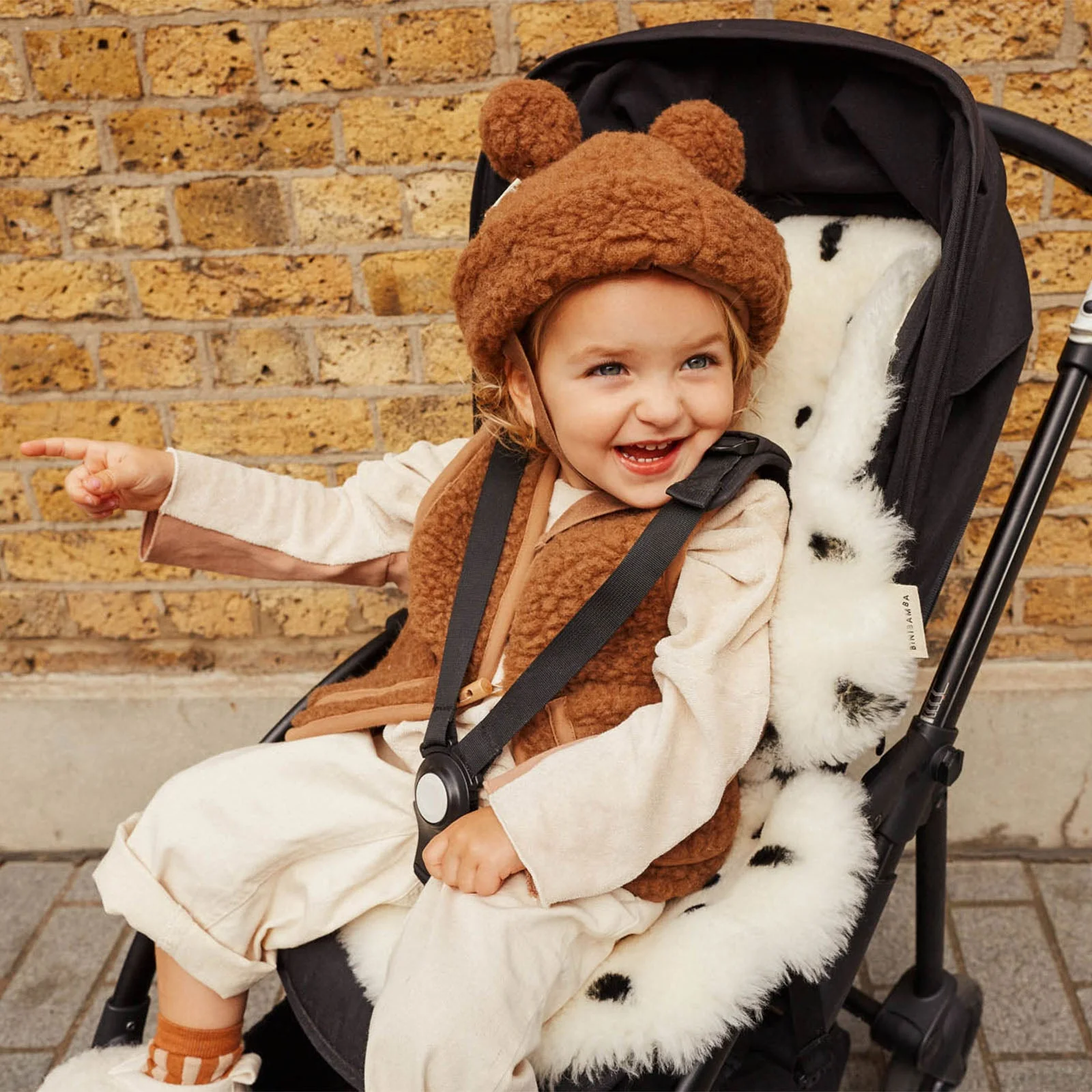 Binibamba Merino Teddy Hat - Bruno - Image 2