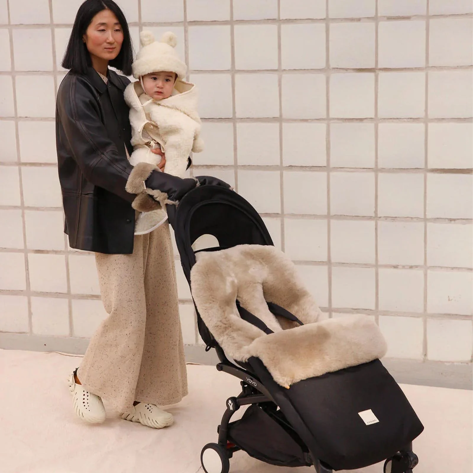 BINIBAMBA Sheepskin Puffmuff - Image 6