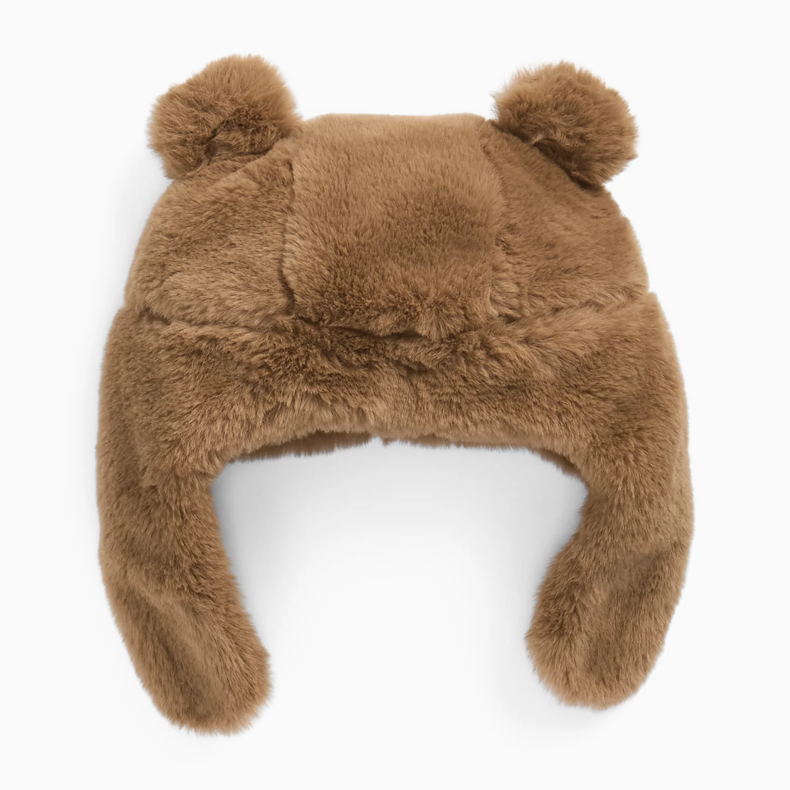 Brown Bear Faux Fur Hat - Image 2