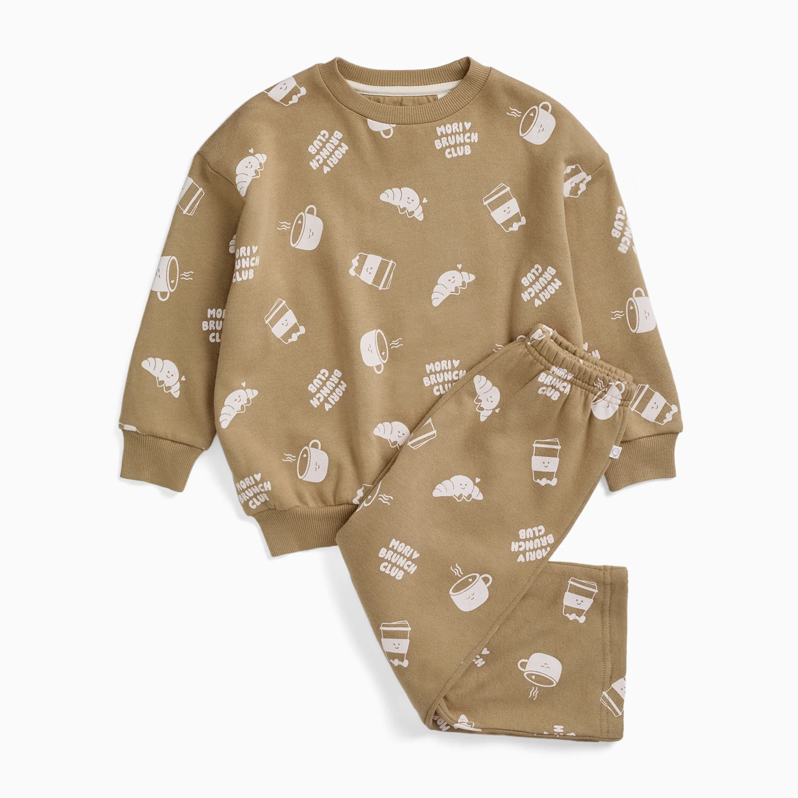 Brunch Club Oversized Sweatshirt & Joggers Outfit - Image 2