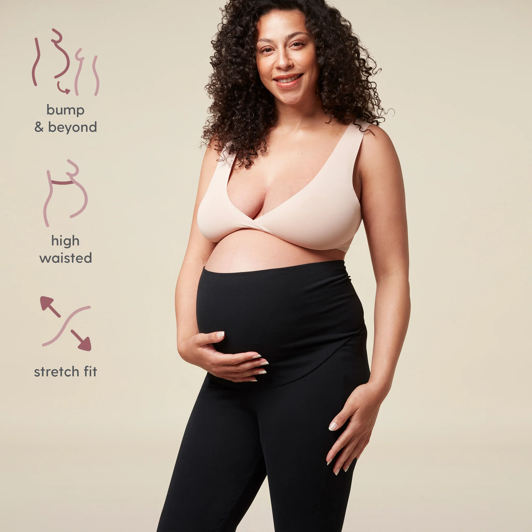 Maternity to Post Natal Leggings - Image 8