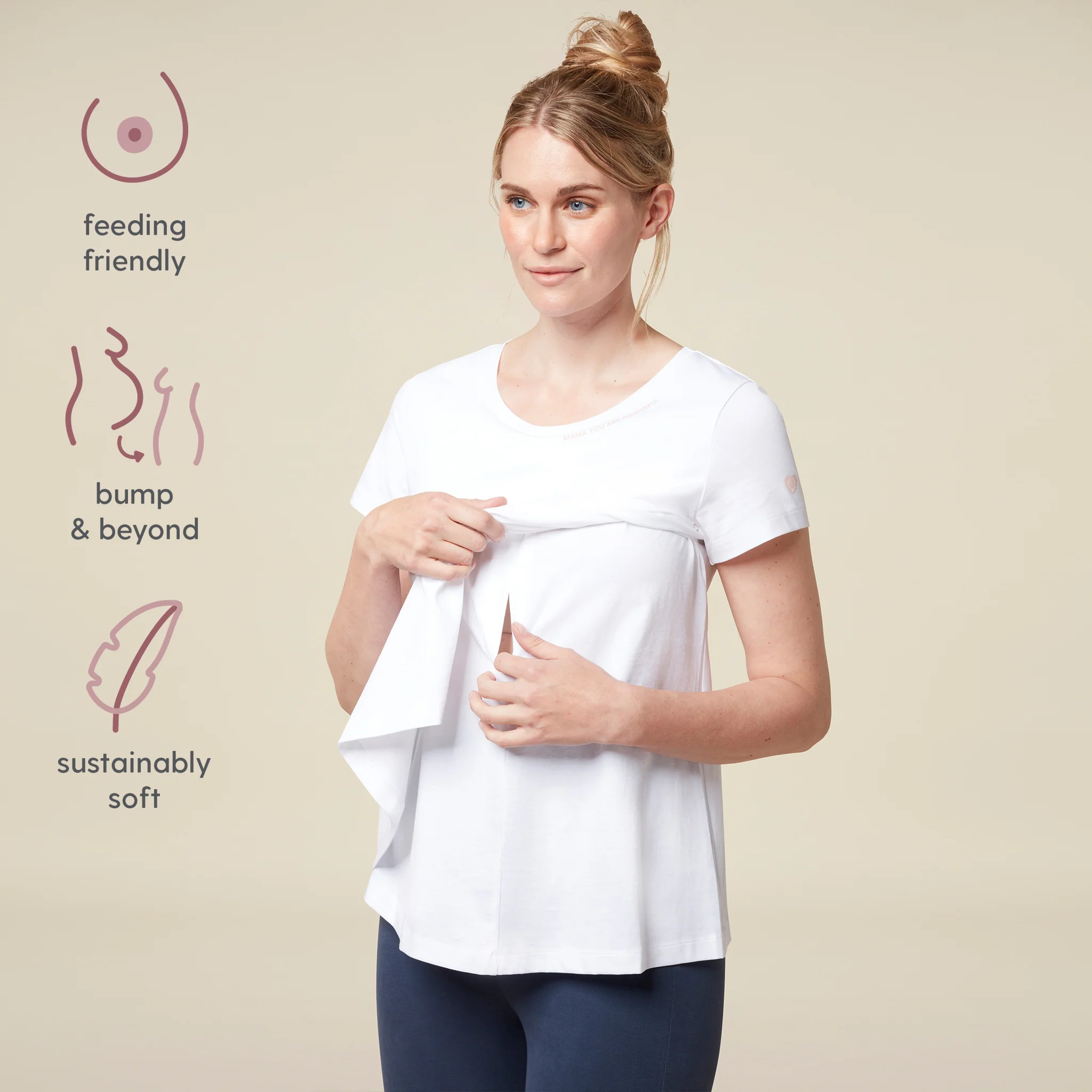 Maternity & Nursing Slogan T-Shirt - Image 6