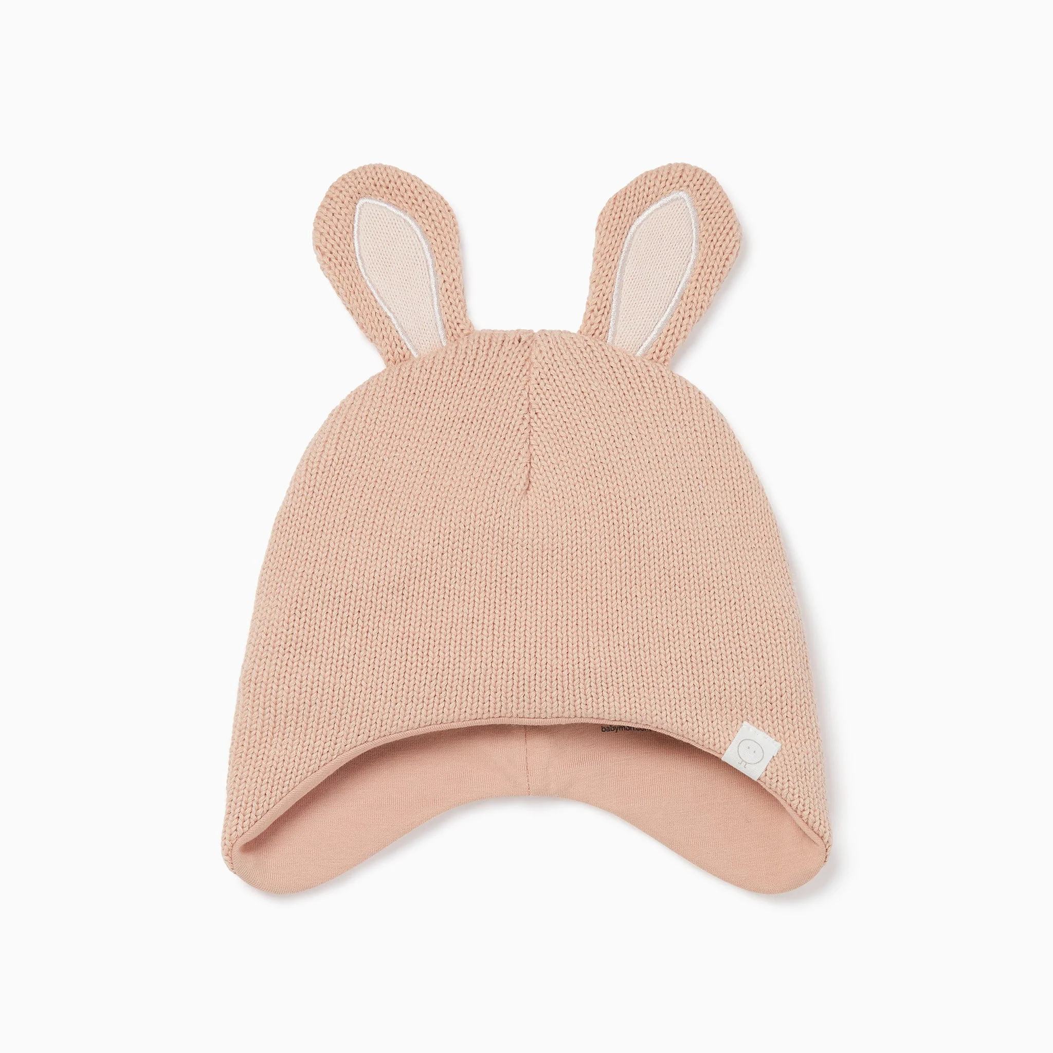 Bunny Knitted Trapper Hat & Mittens Set - Image 2