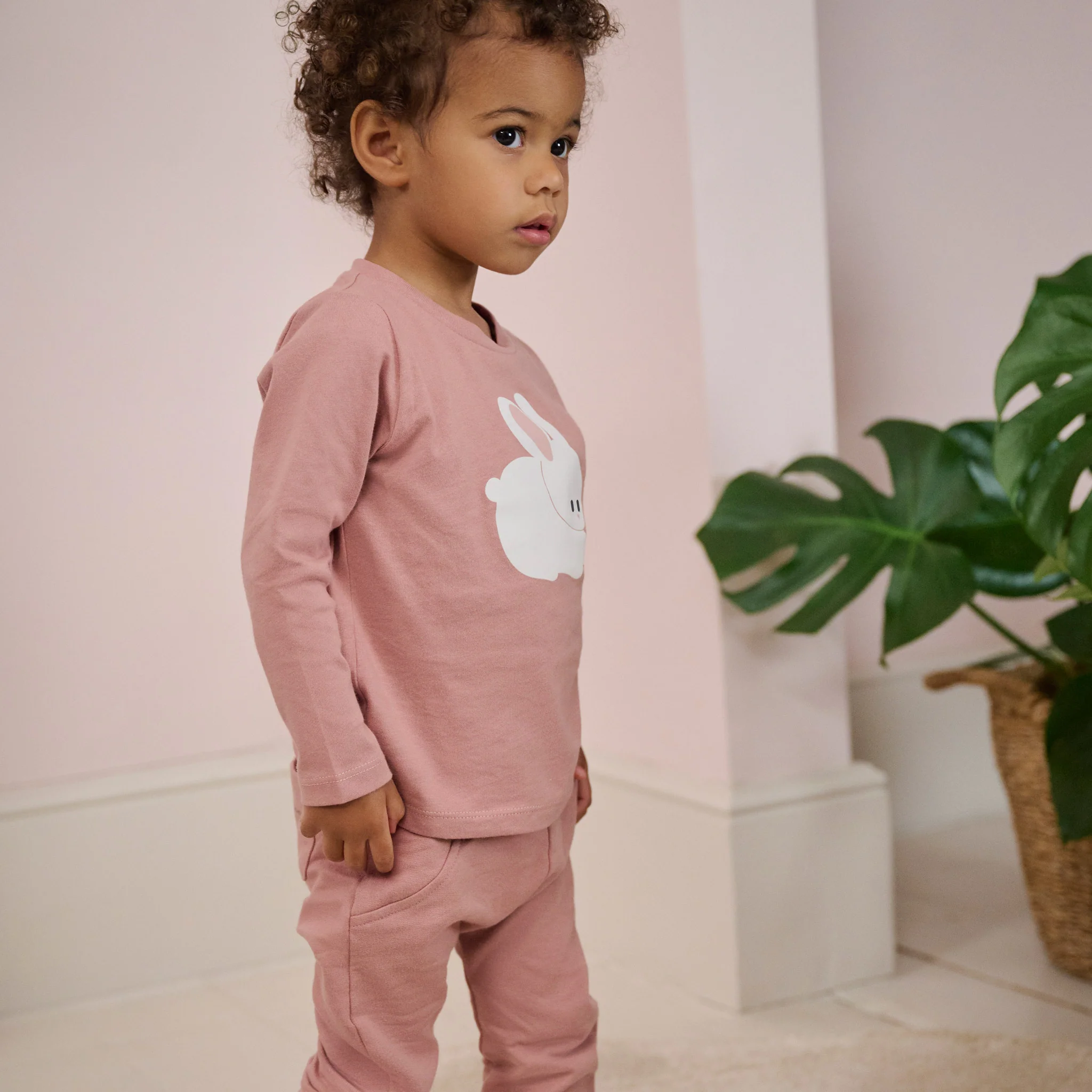 Bunny Long Sleeve T-Shirt & Joggers Outfit - Image 5