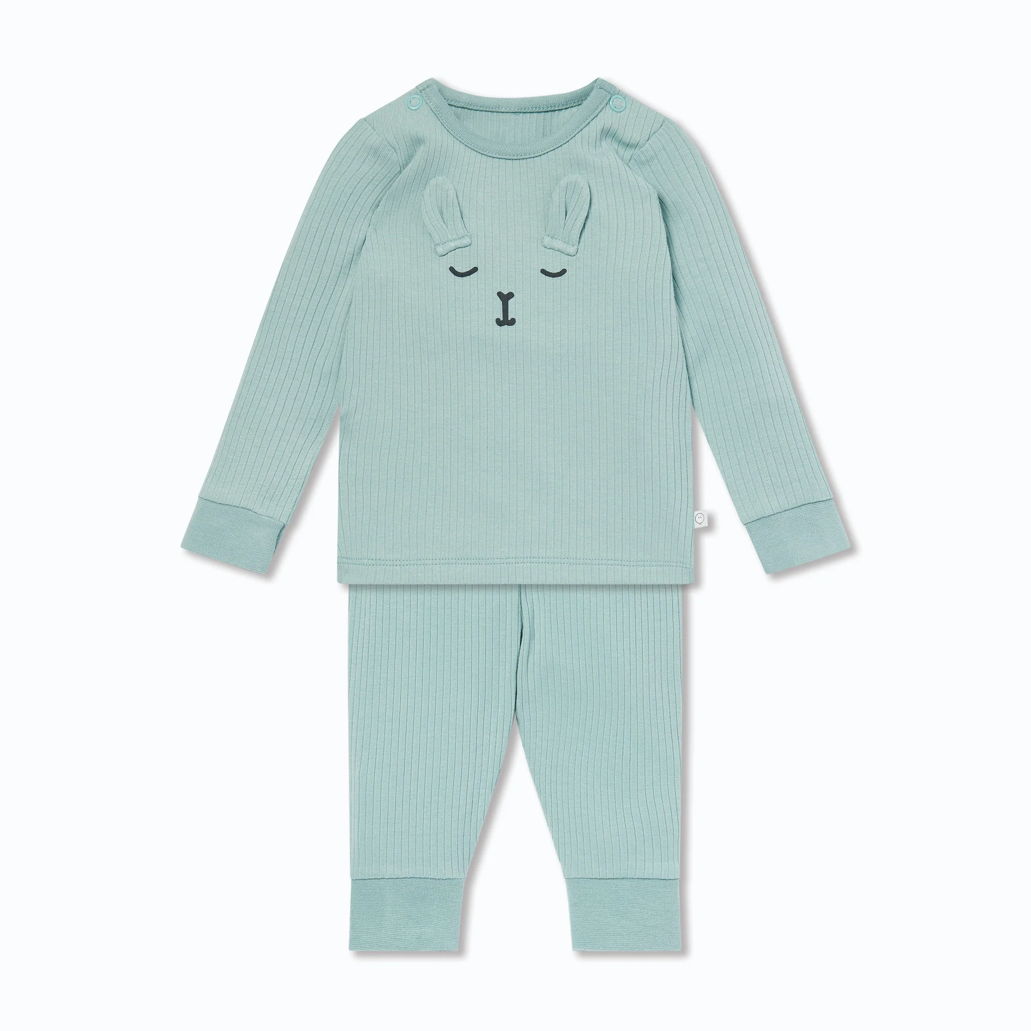 Bunny Ribbed Pyjamas - Image 2