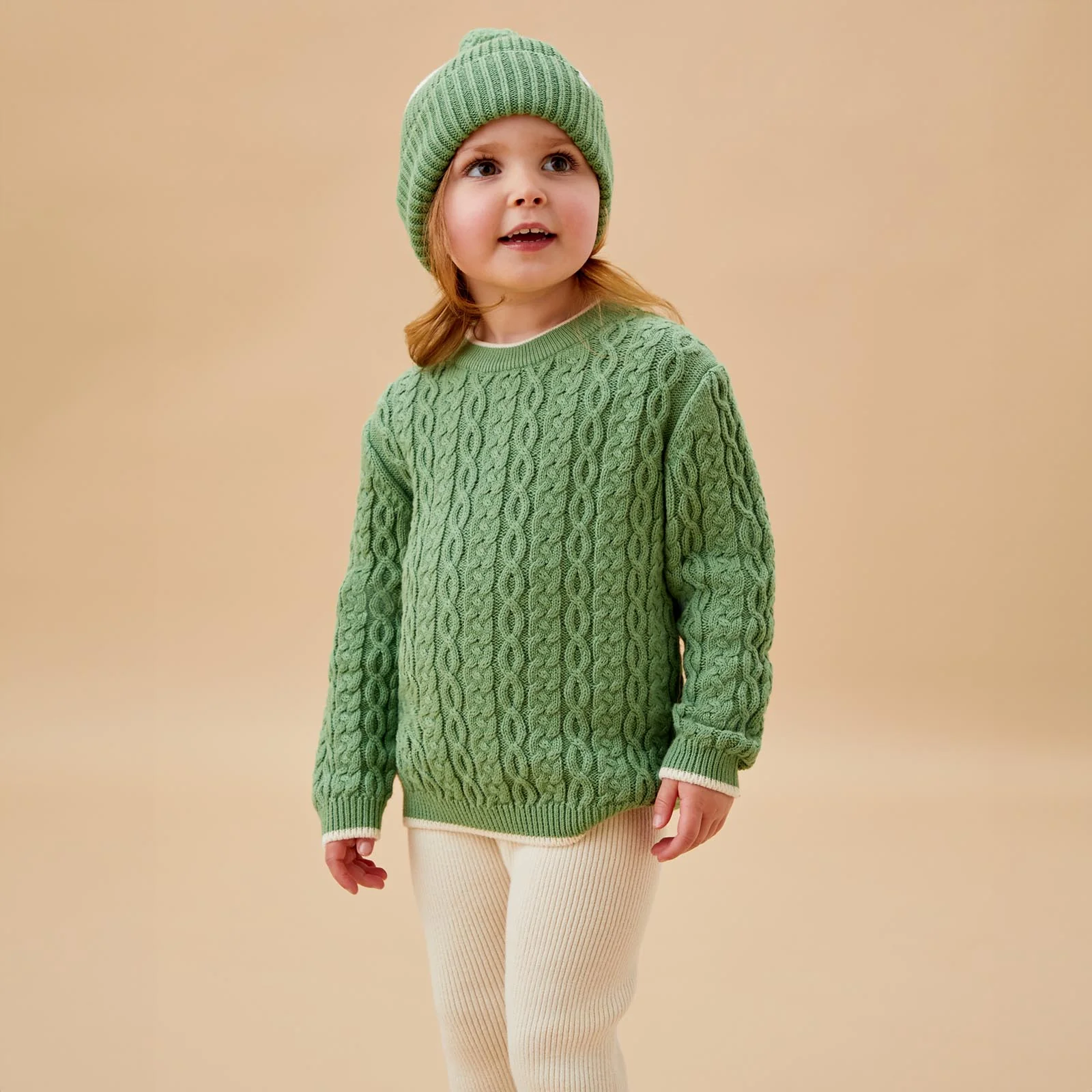 Cable Knit Jumper - Image 3