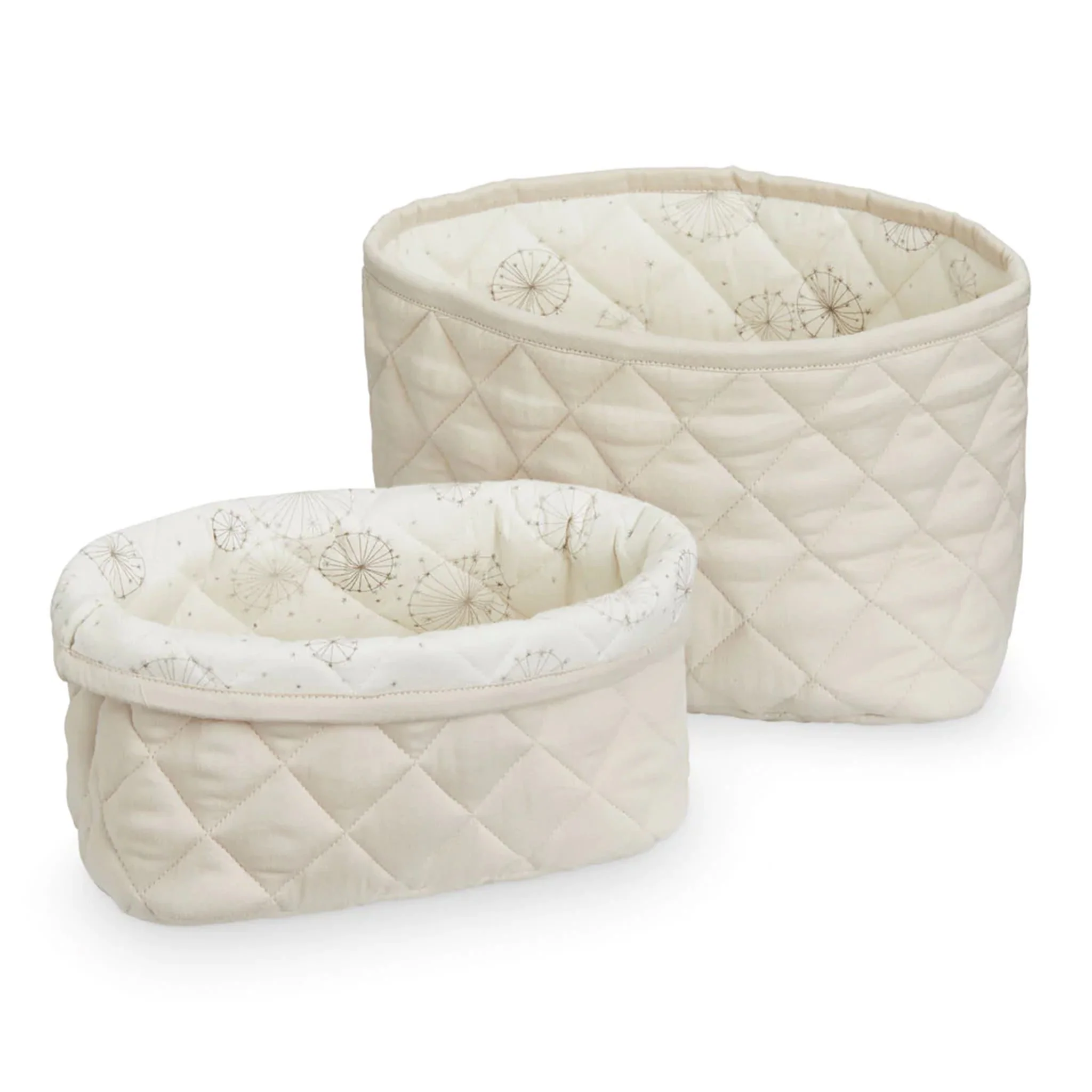 Cam Cam Copenhagen Quilted Storage Basket 2 Pack - Image 4