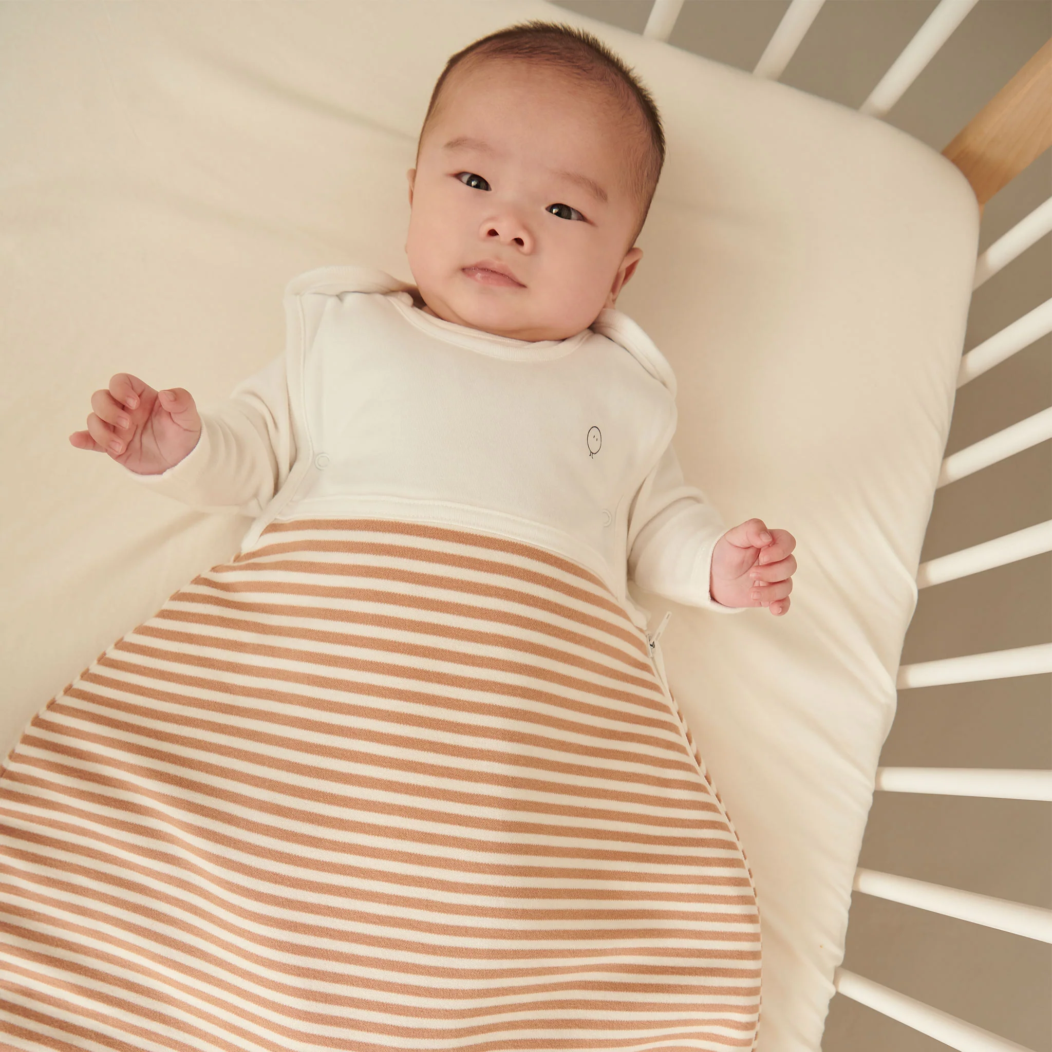 Caramel Stripe Bedtime Set - Image 2