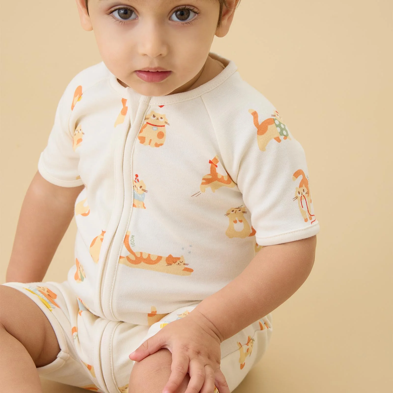 Cat Nap Summer Sleepsuit - Image 2