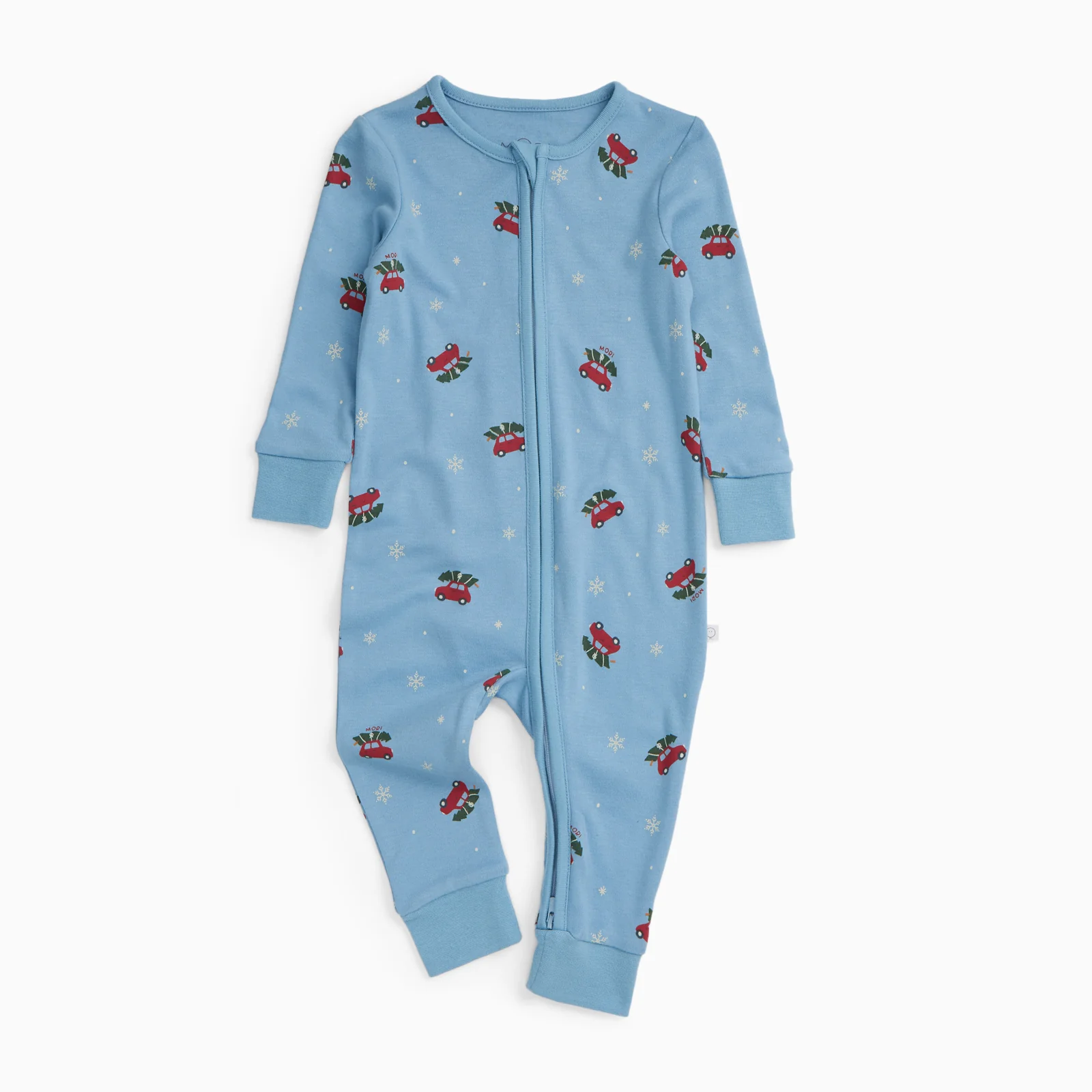 Christmas Car Clever Zip Sleepsuit - Image 5