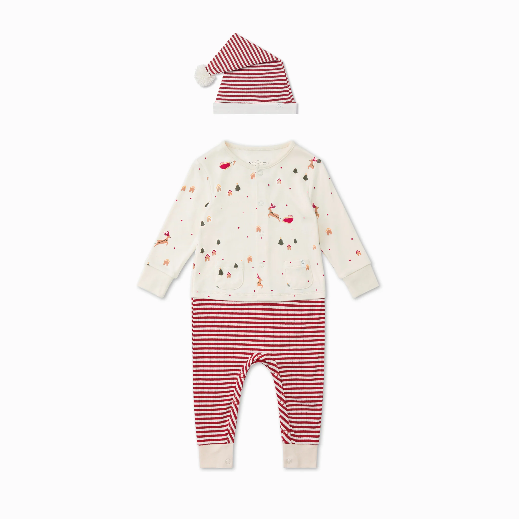 Christmas Jumpsuit & Elf Hat - Image 2