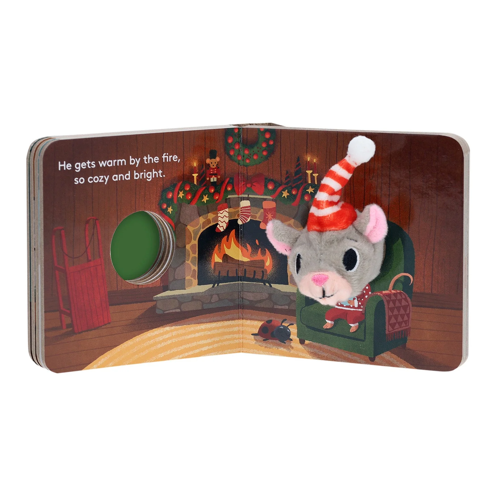Christmas Mouse: Finger Puppet Book - Image 4