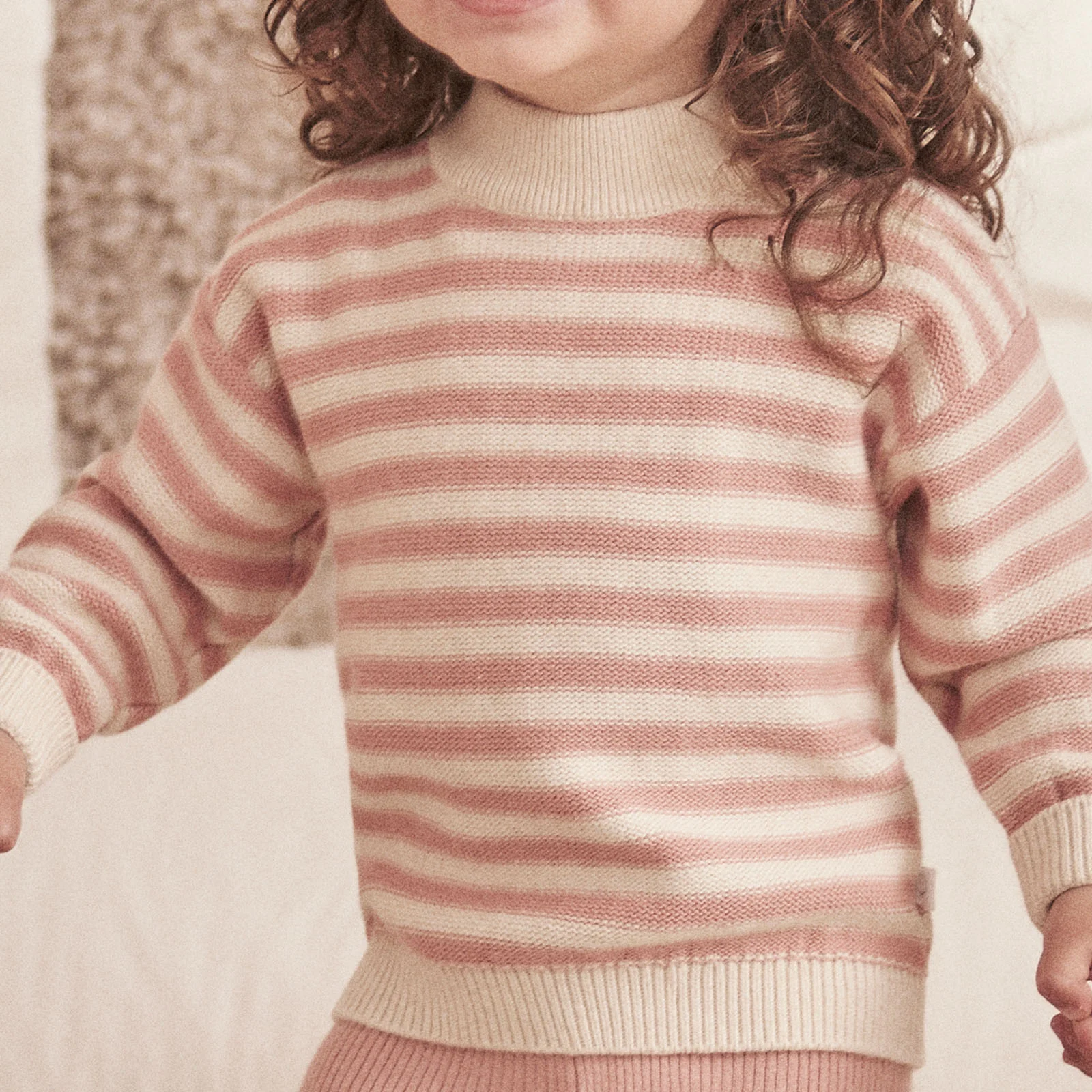 Chunky Knit Striped Jumper - Image 3