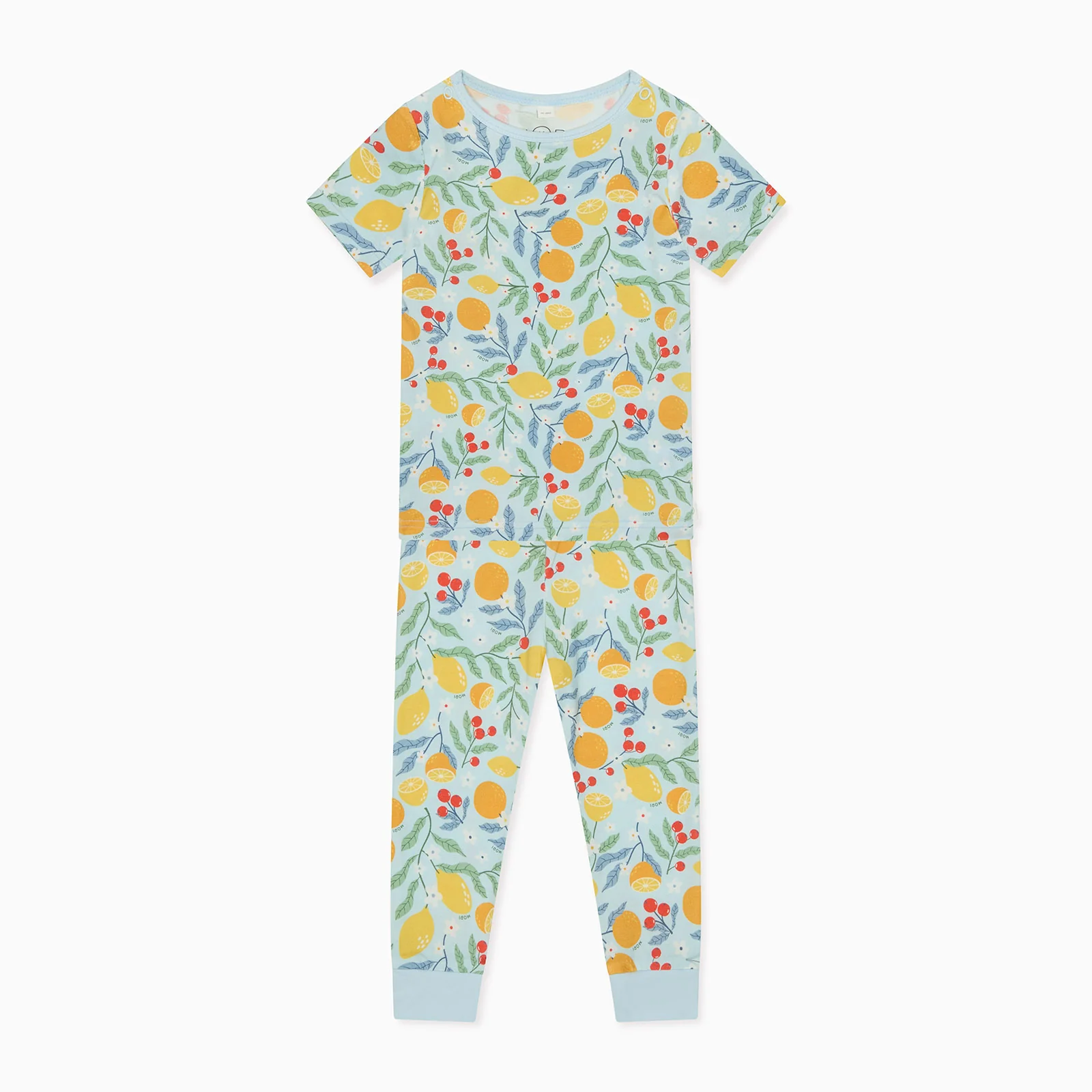 Citrus Summer Short Sleeve Pyjamas - Image 4