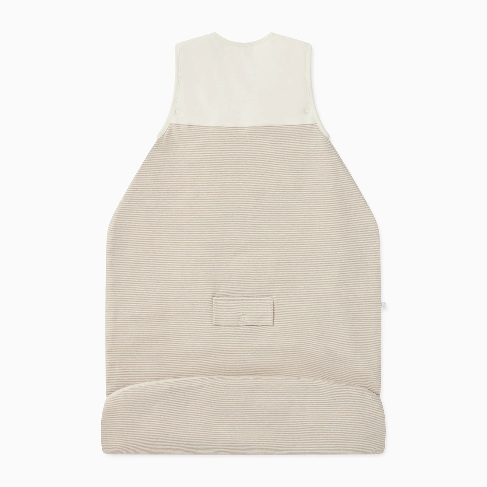 Clever Year Round Sleeping Bag 1.5 TOG - Oatmeal Stripe - Image 4