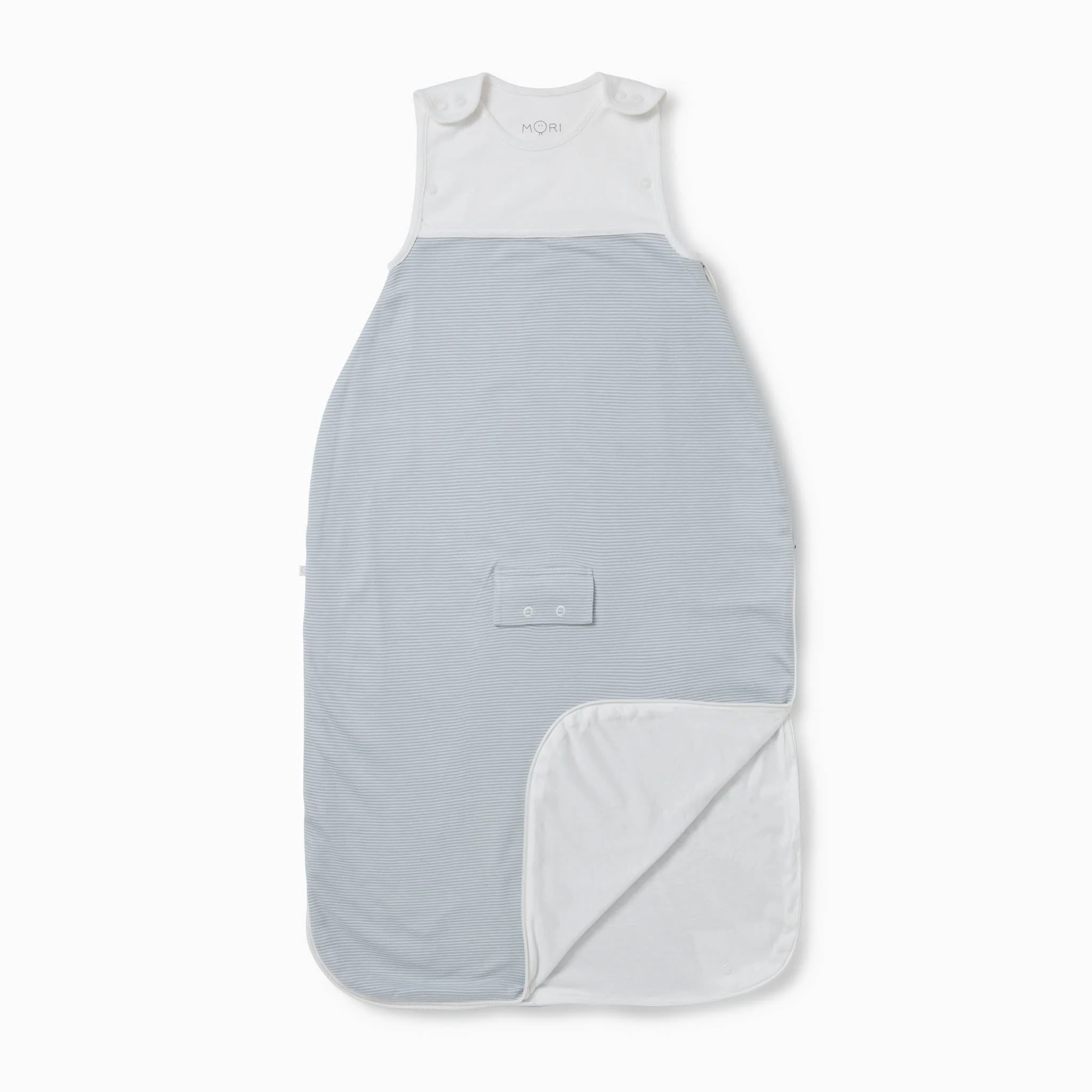 Clever Year Round Sleeping Bag 1.5 TOG - Blue Stripe - Image 4