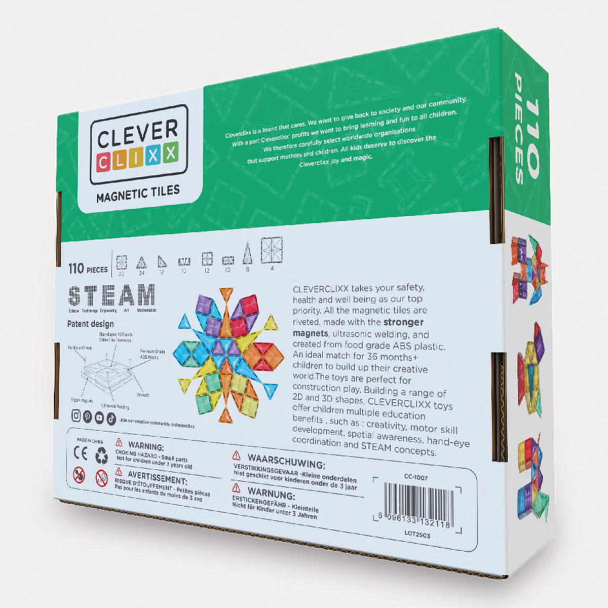 Cleverclixx Inventive Pack Intense 110 Pieces - Image 4