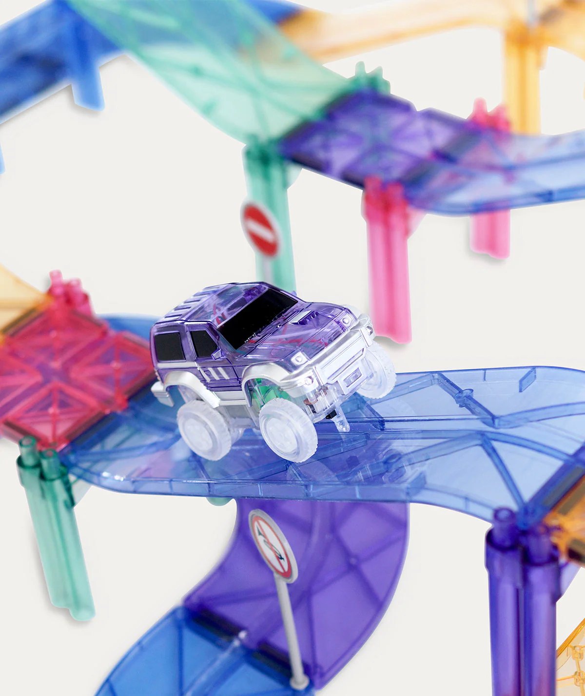 Cleverclixx Large Race Track Pastel 80 Pieces - Image 3