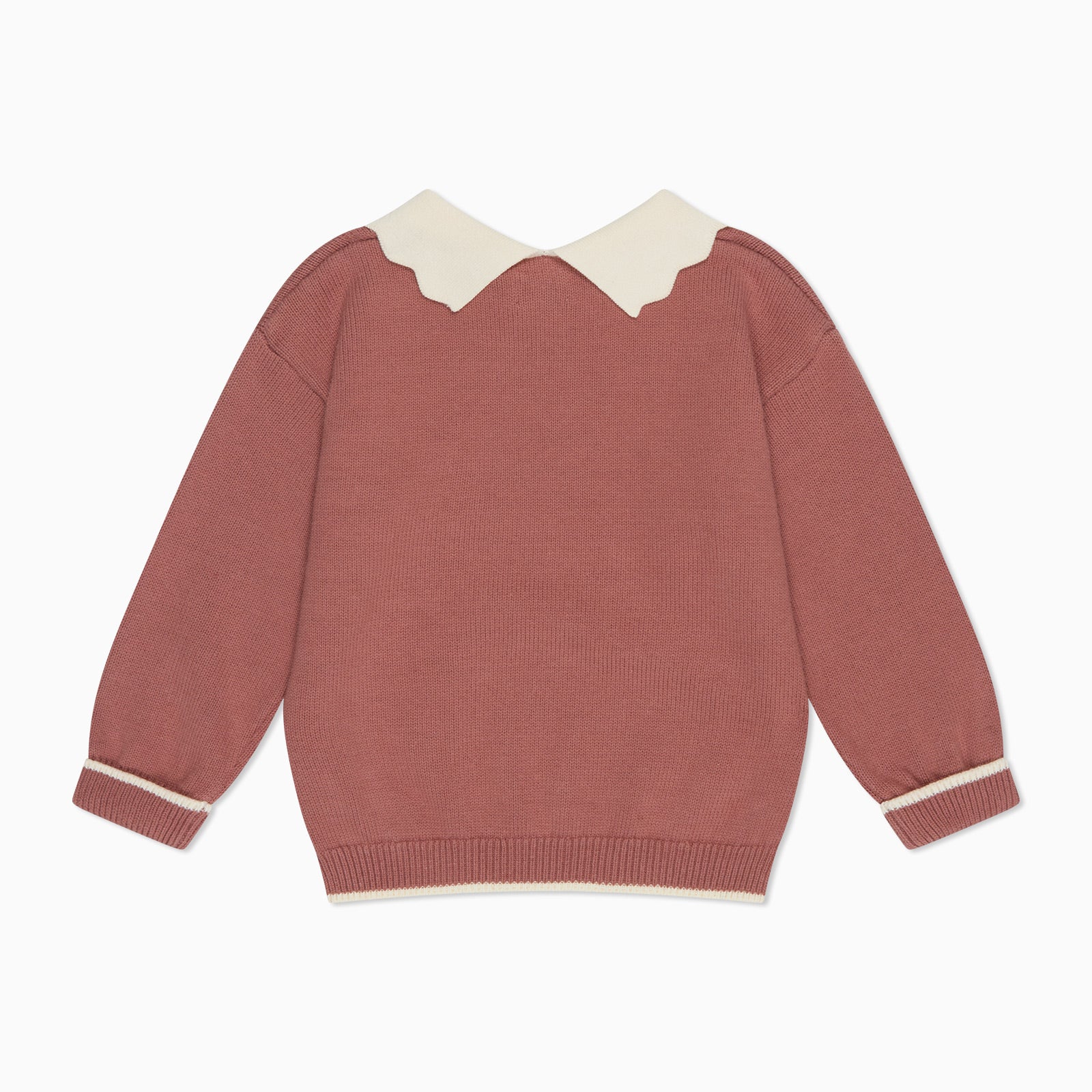 Collared Knitted Jumper - Image 4