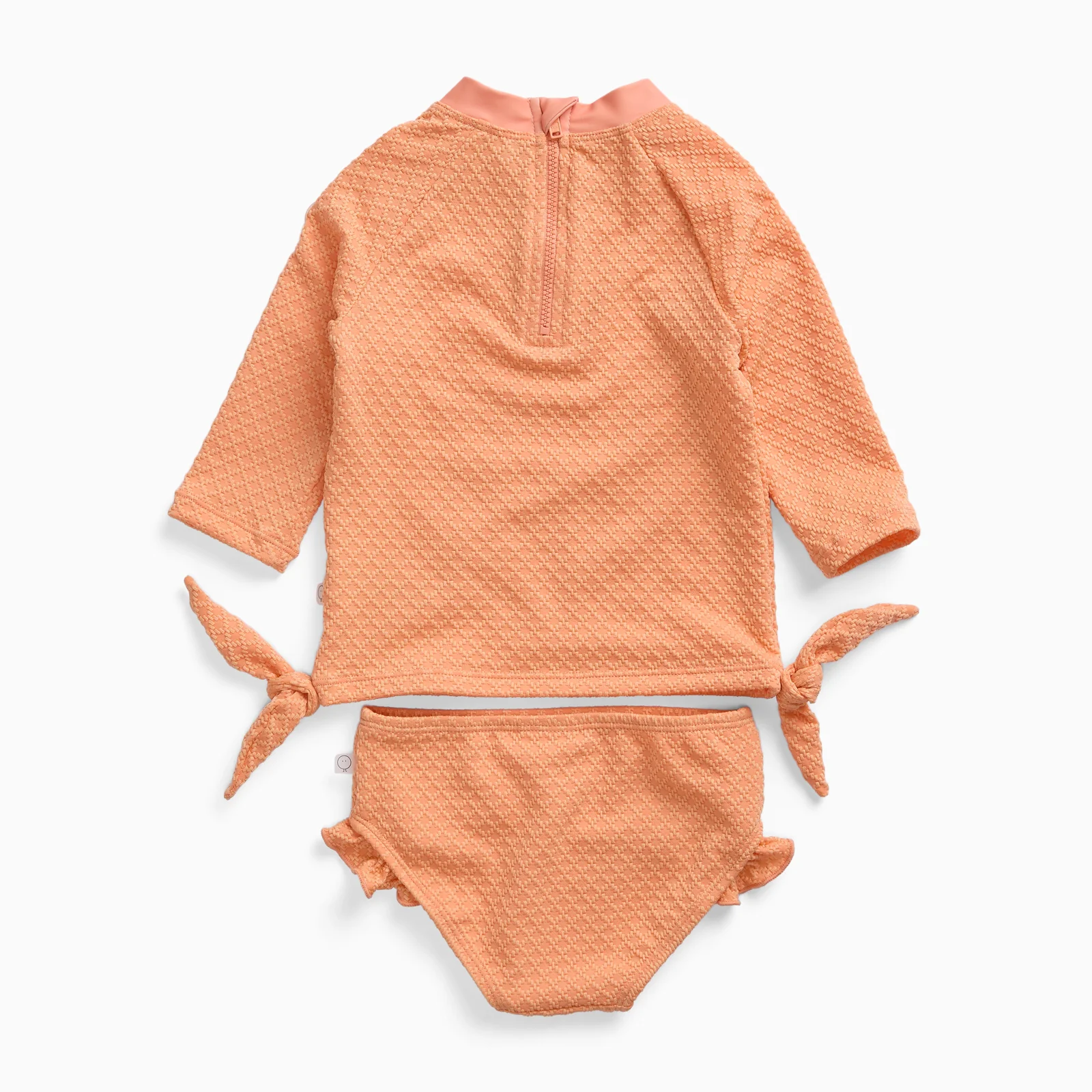 Coral Tide Rash Vest & Frilled Bottoms Swimsuit - Image 4