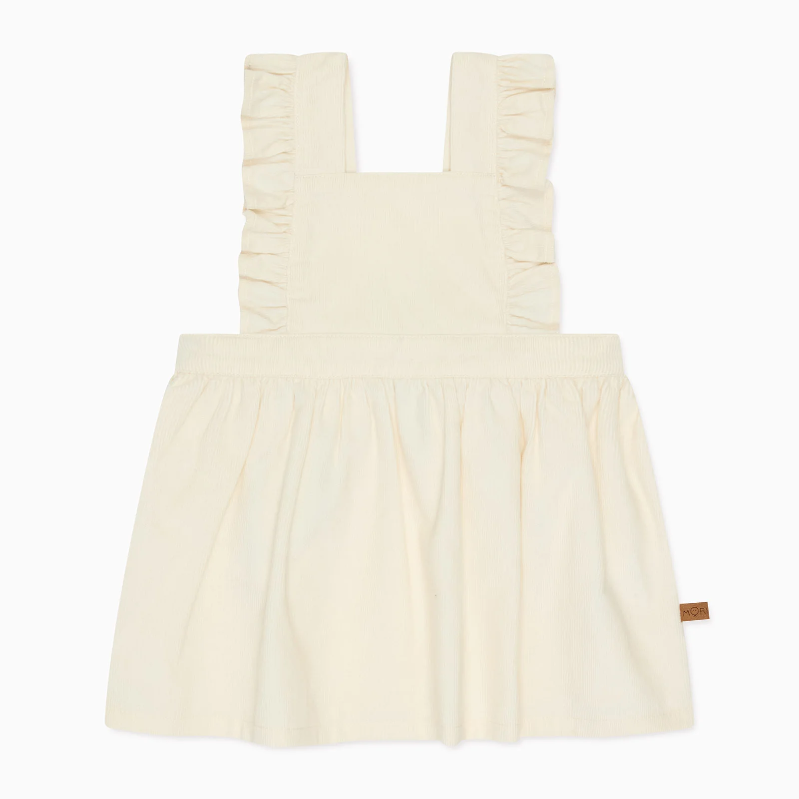 Corduroy Frilled Pinafore Dress - Image 4