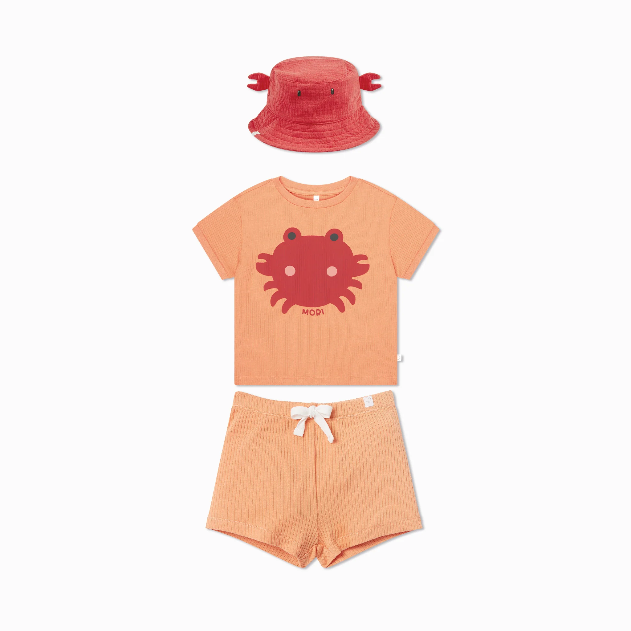 Crab Ribbed T-Shirt, Shorts & Hat - Image 2
